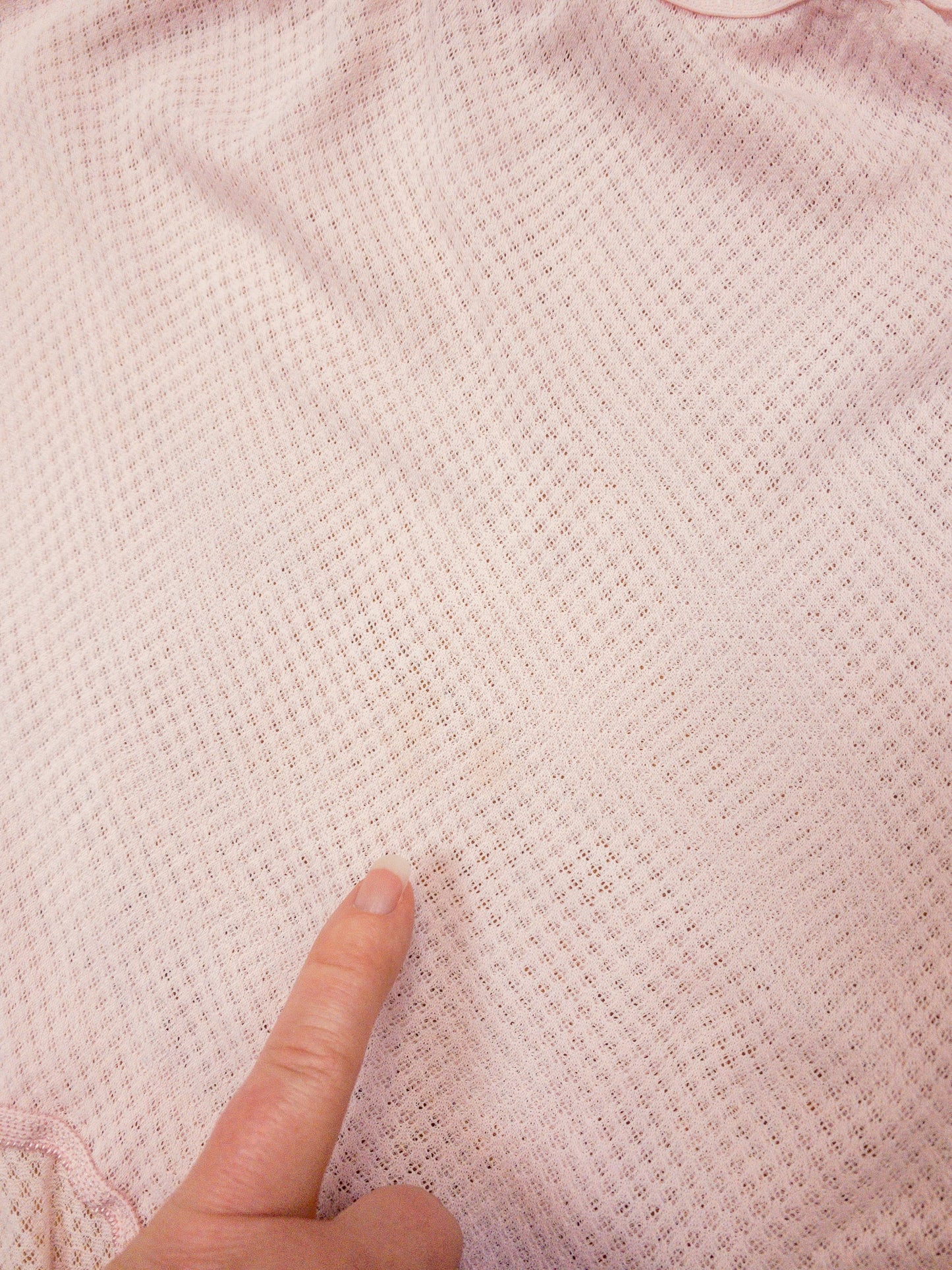 60's Baby Pink Eyelet High Waist Underwear