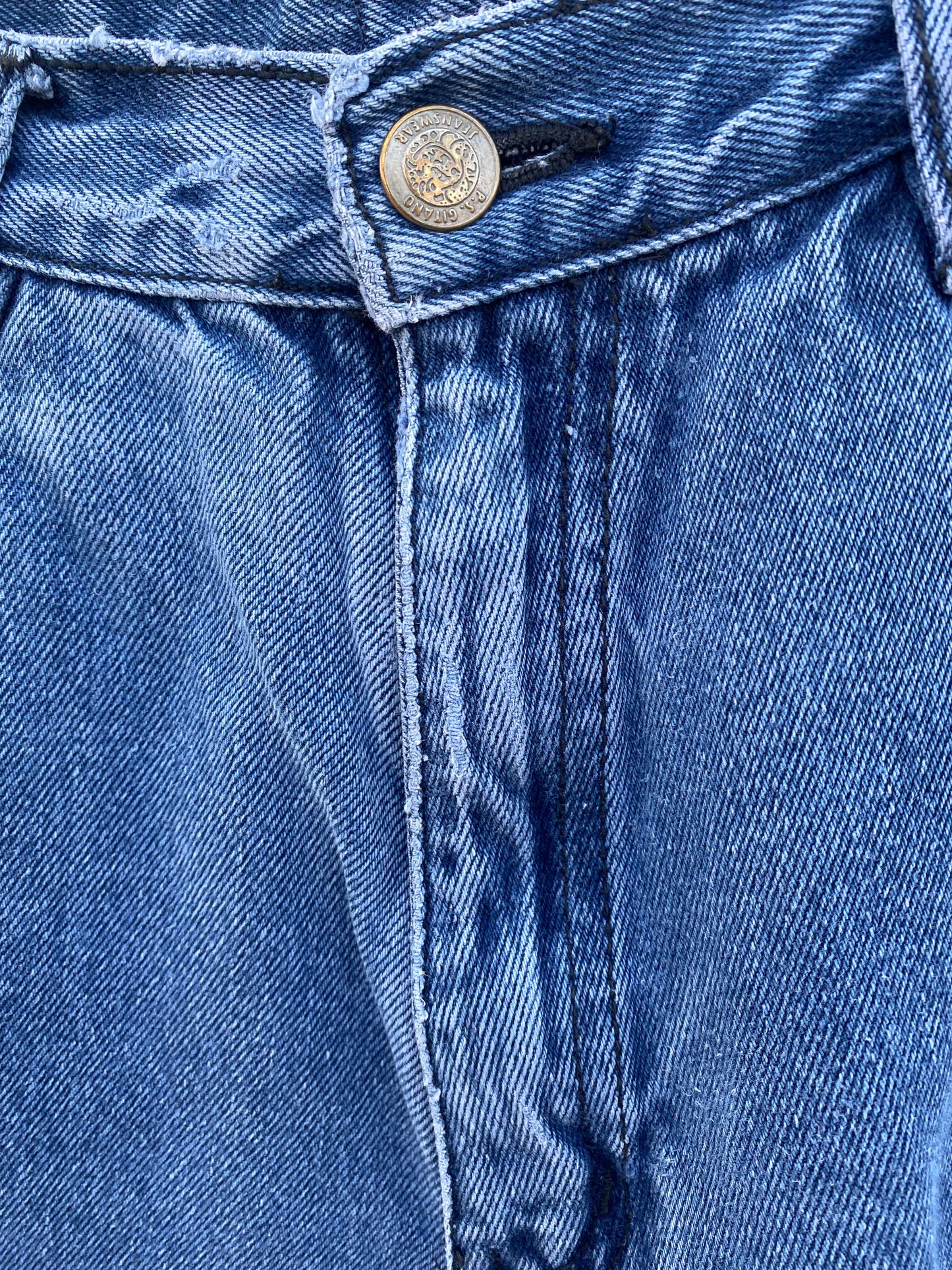 80's 90's Gitano Mid Blue Jeans | 27" x 25"