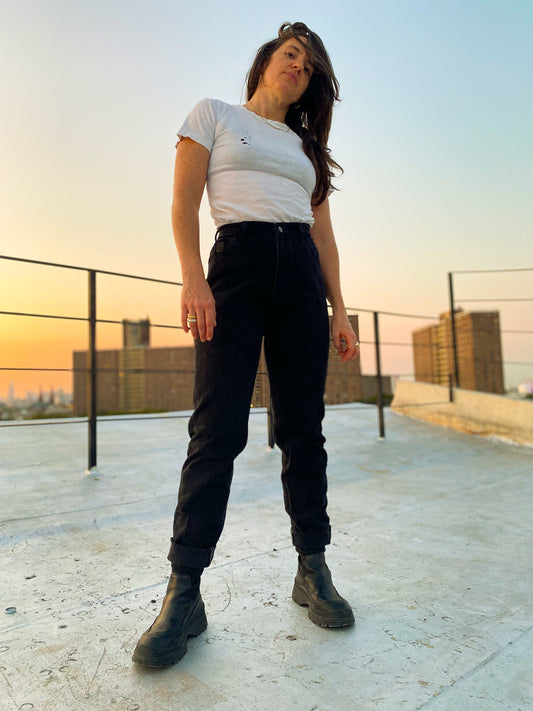 90's Black Wranglers | 28" x 32"