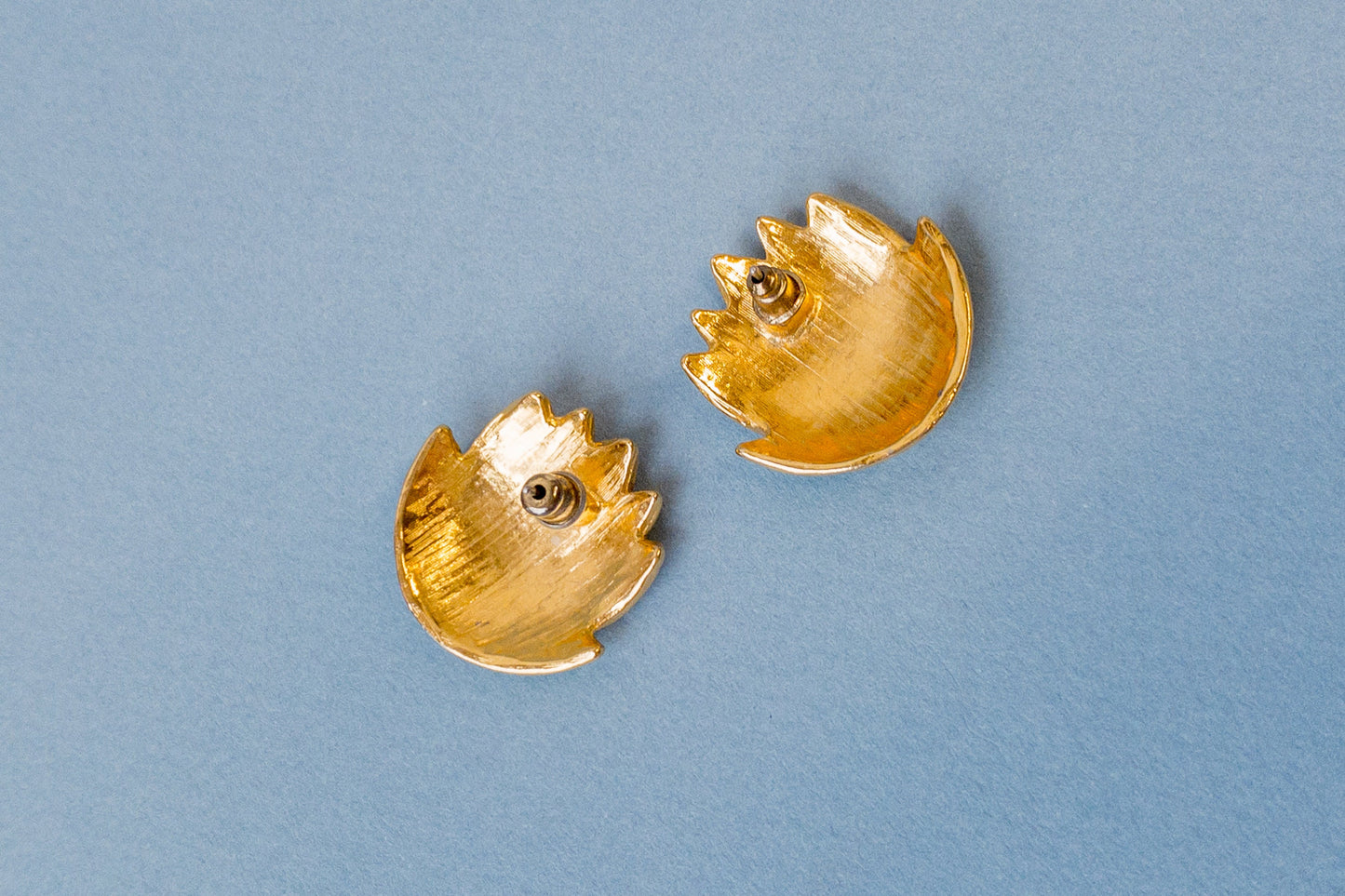 Vintage Lotus Flower Earrings