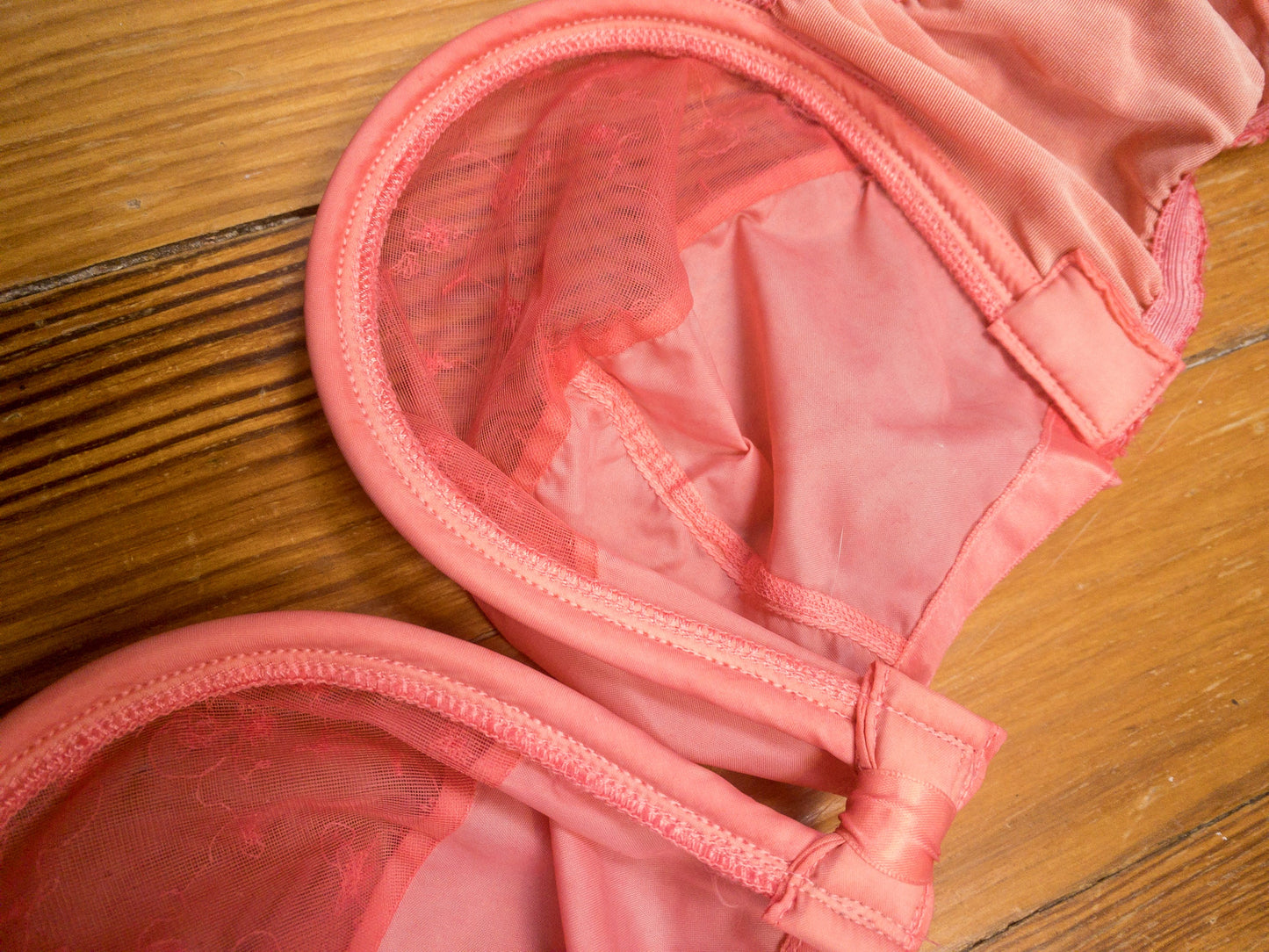 50's Barbie Pink Strapless Bullet Bra