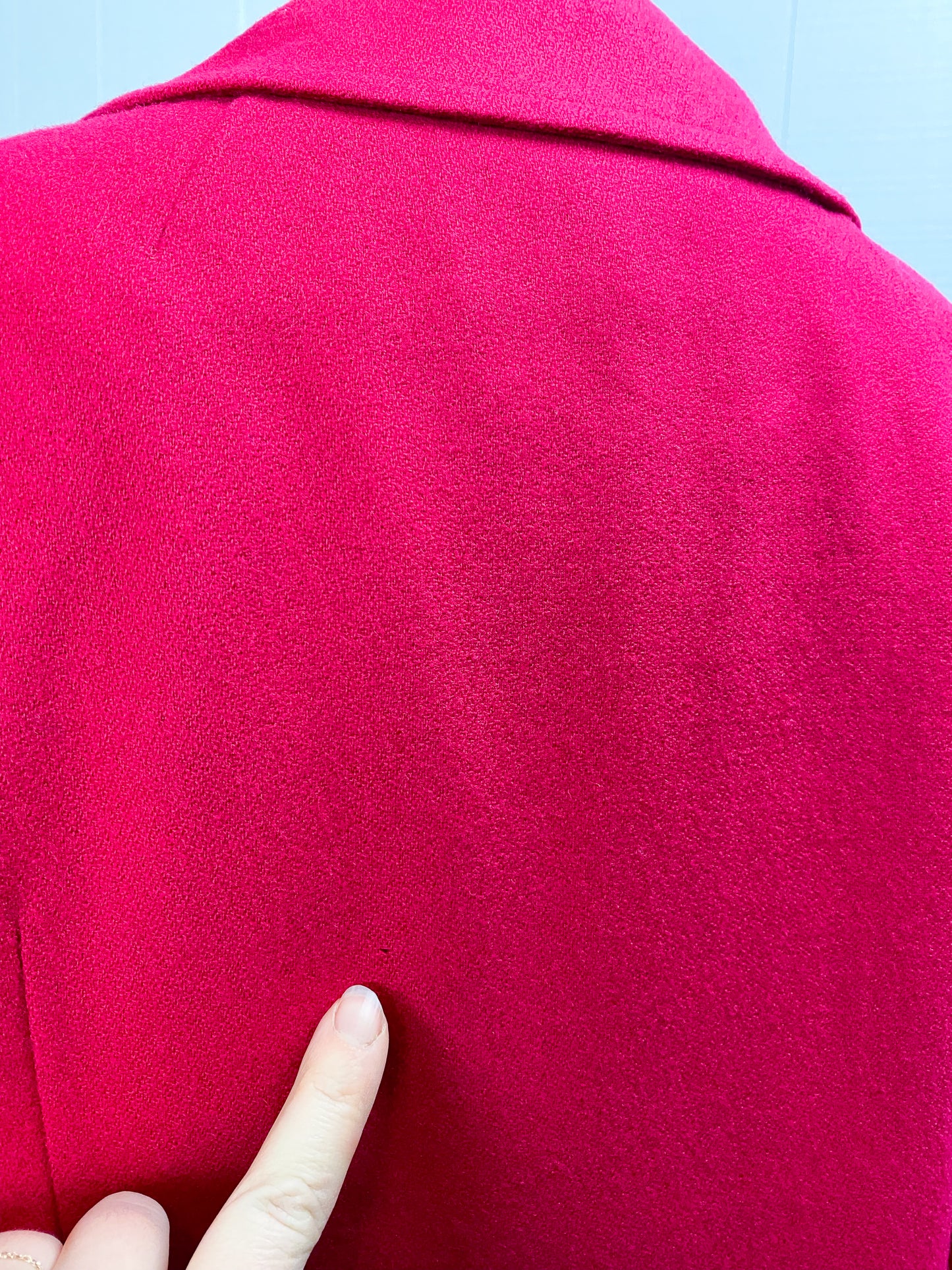 Magenta Pink Pendleton Blazer | L