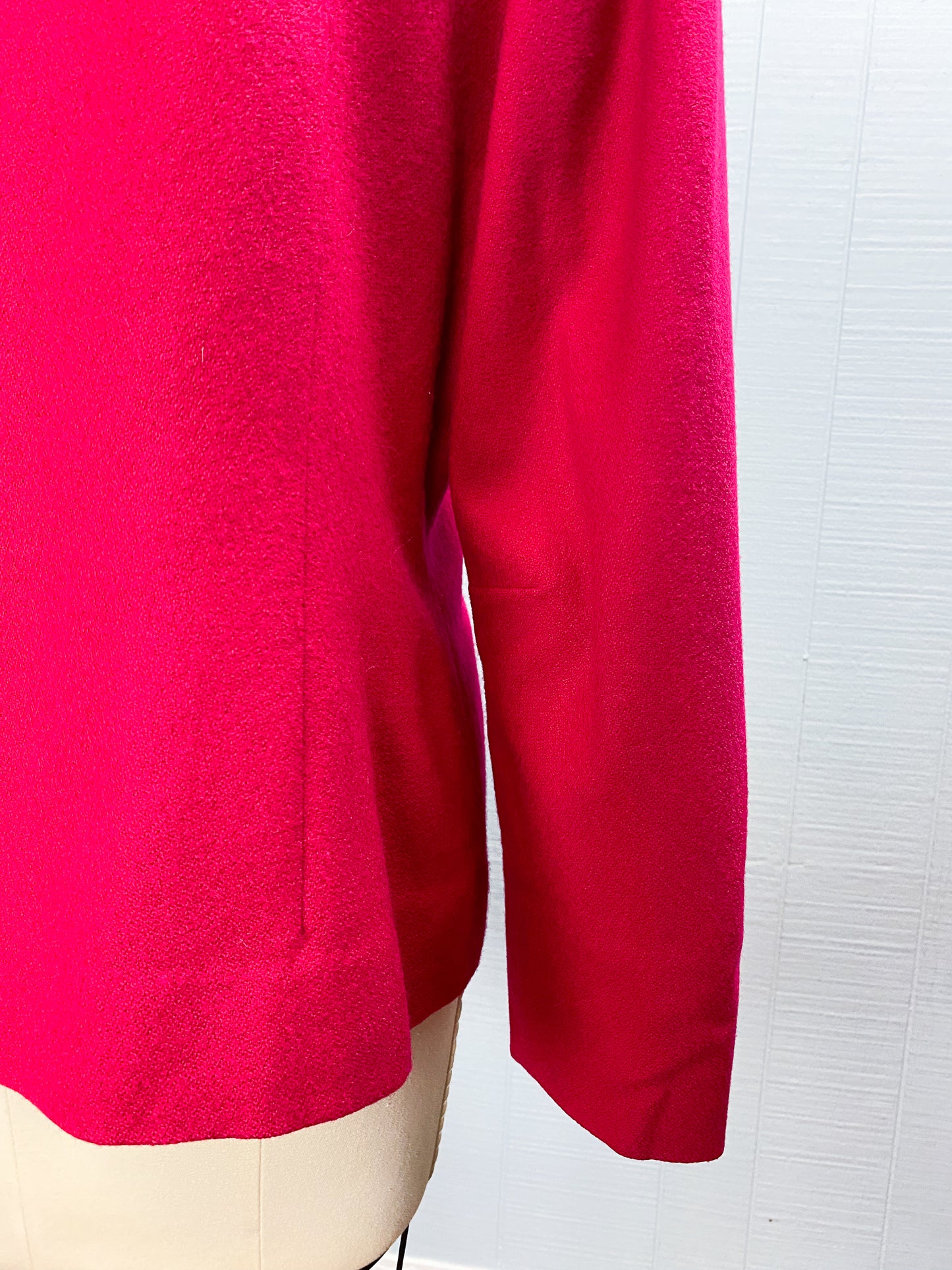Magenta Pink Pendleton Blazer | L