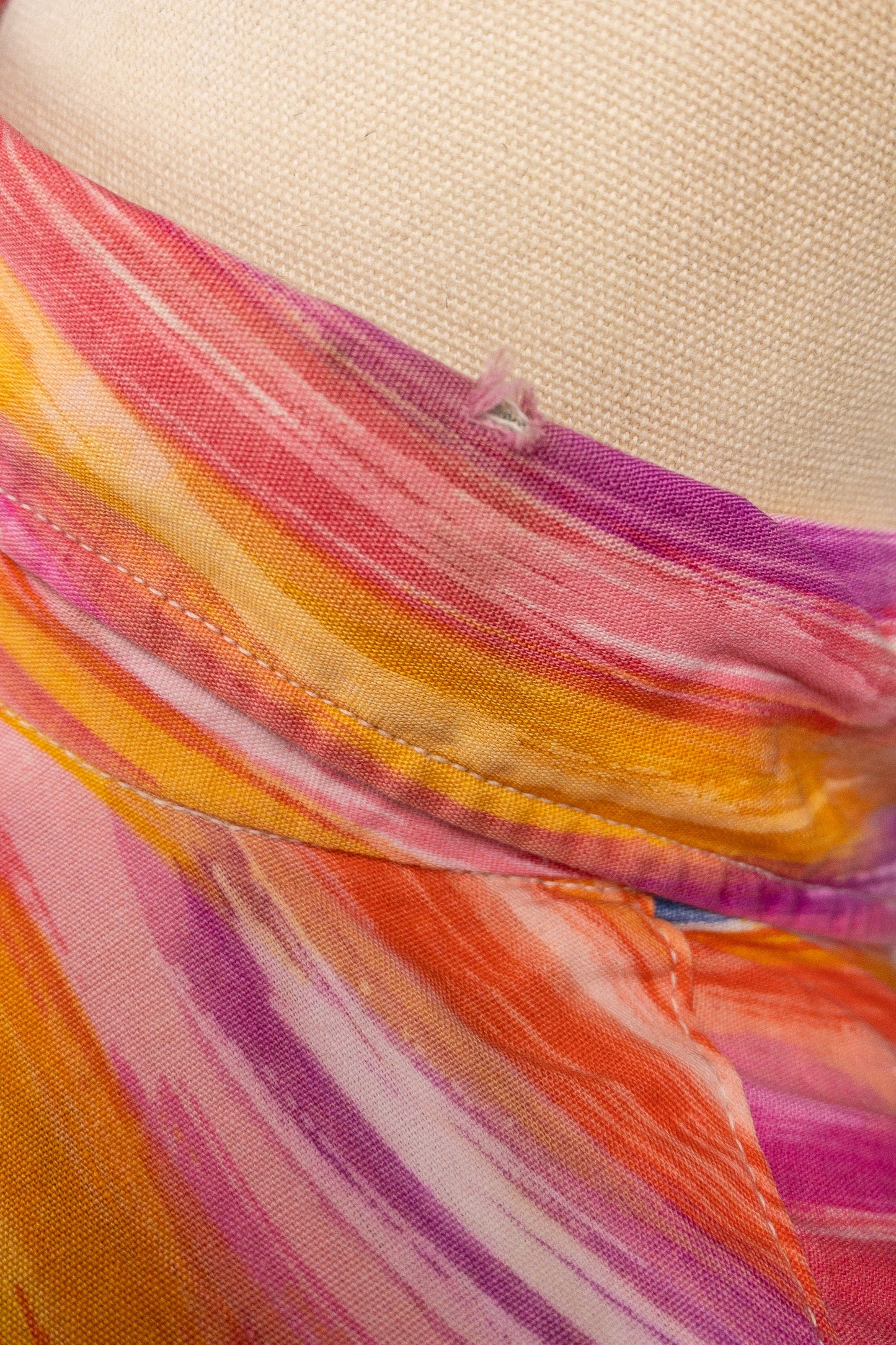 60's Painting with Rainbows Blouse | S/M