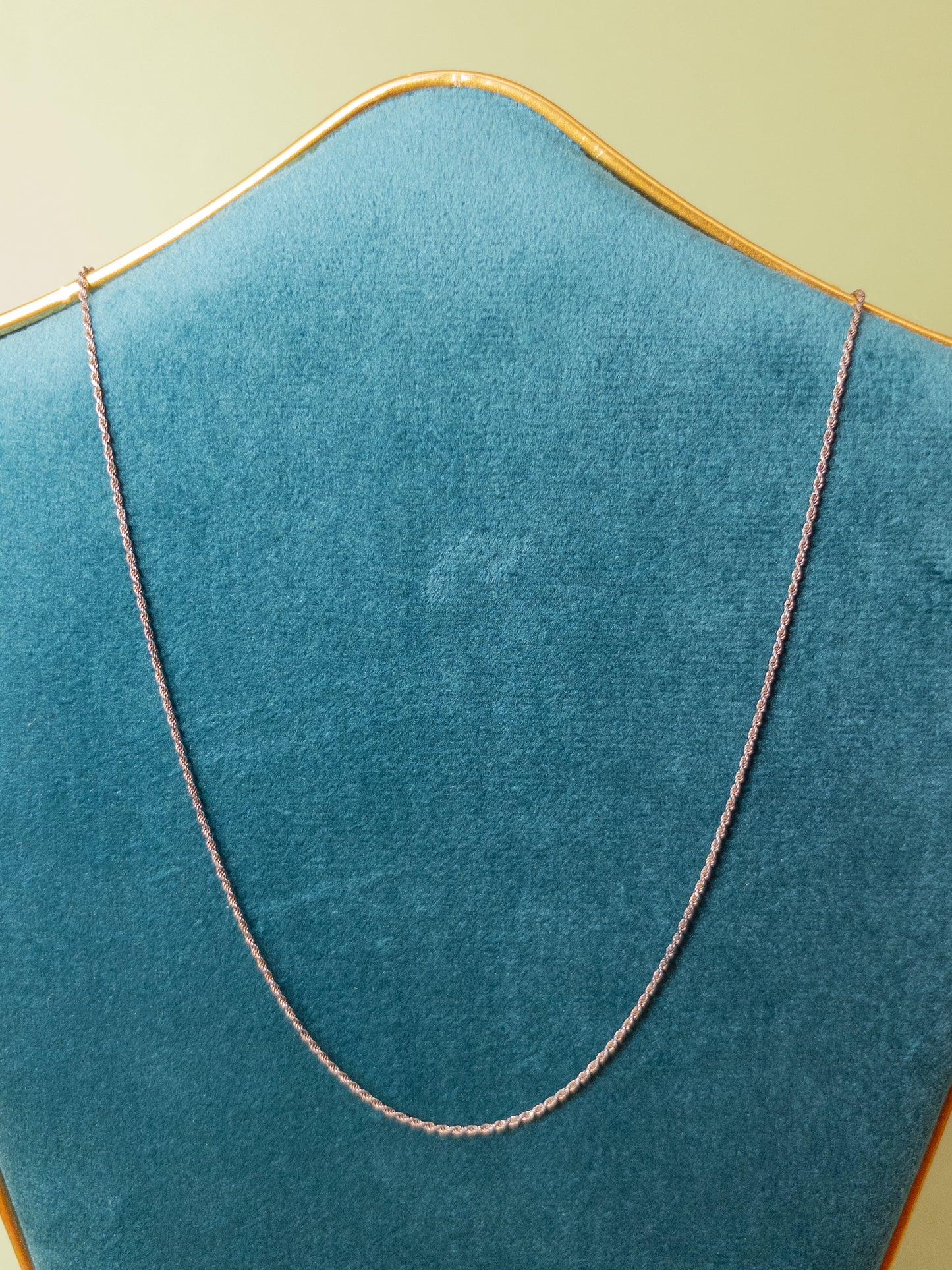 Sterling Silver 18" Twisted Baby Chain