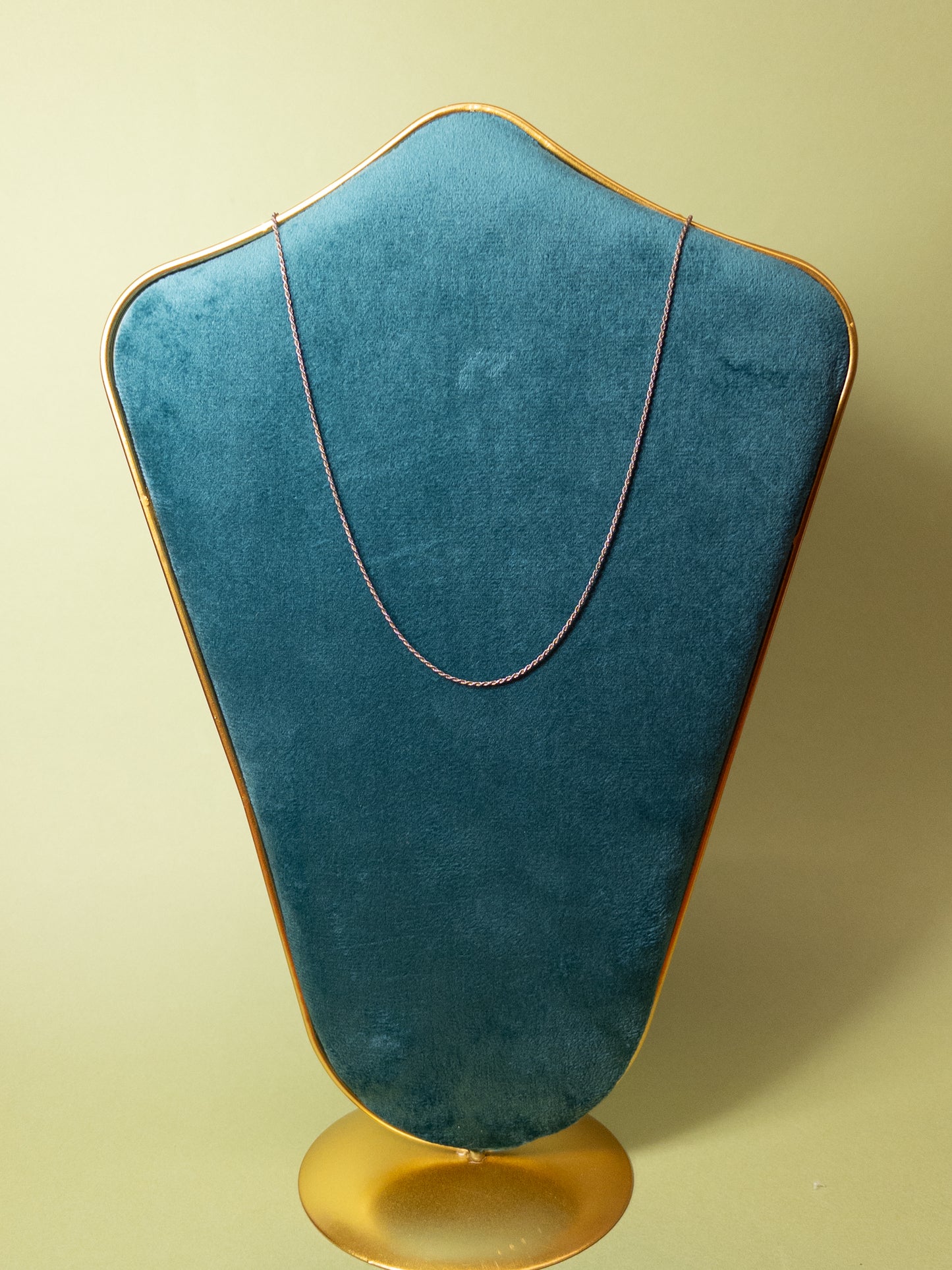 Sterling Silver 18" Twisted Baby Chain