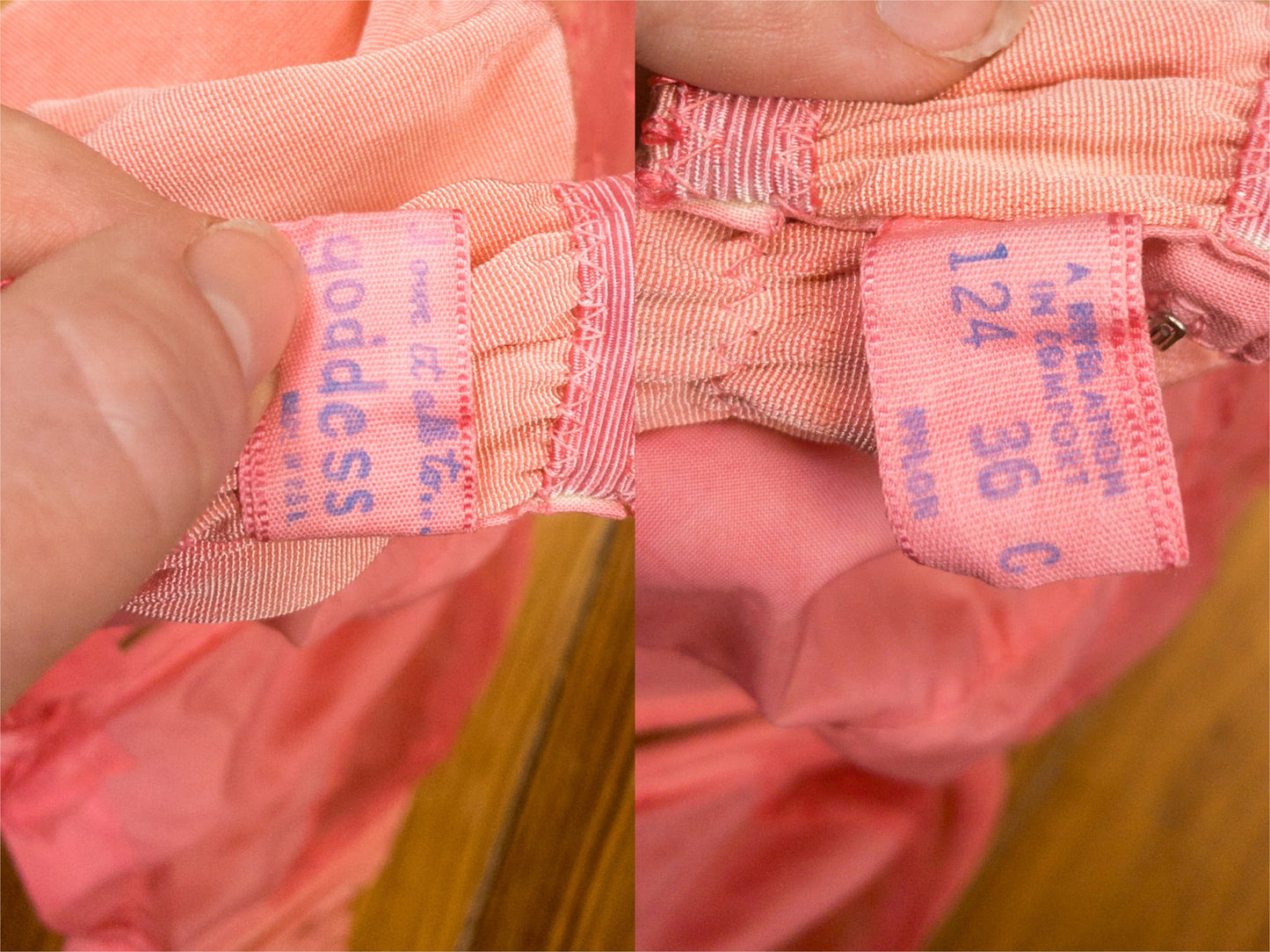 50's Barbie Pink Strapless Bullet Bra