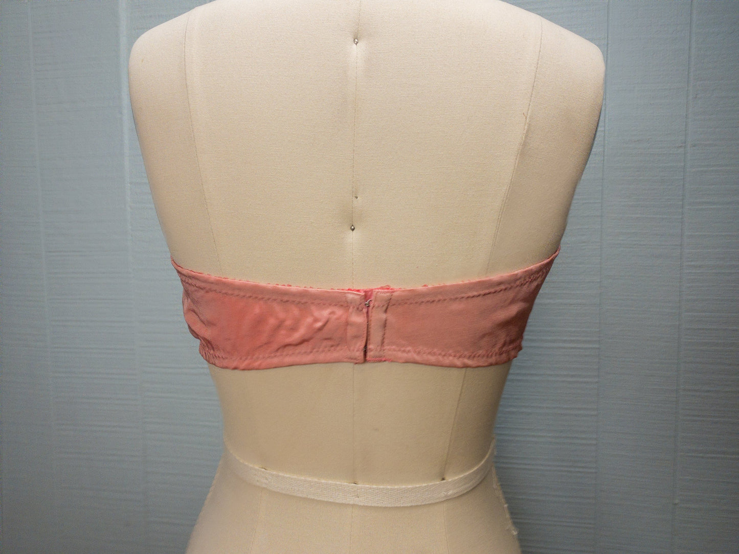 50's Barbie Pink Strapless Bullet Bra