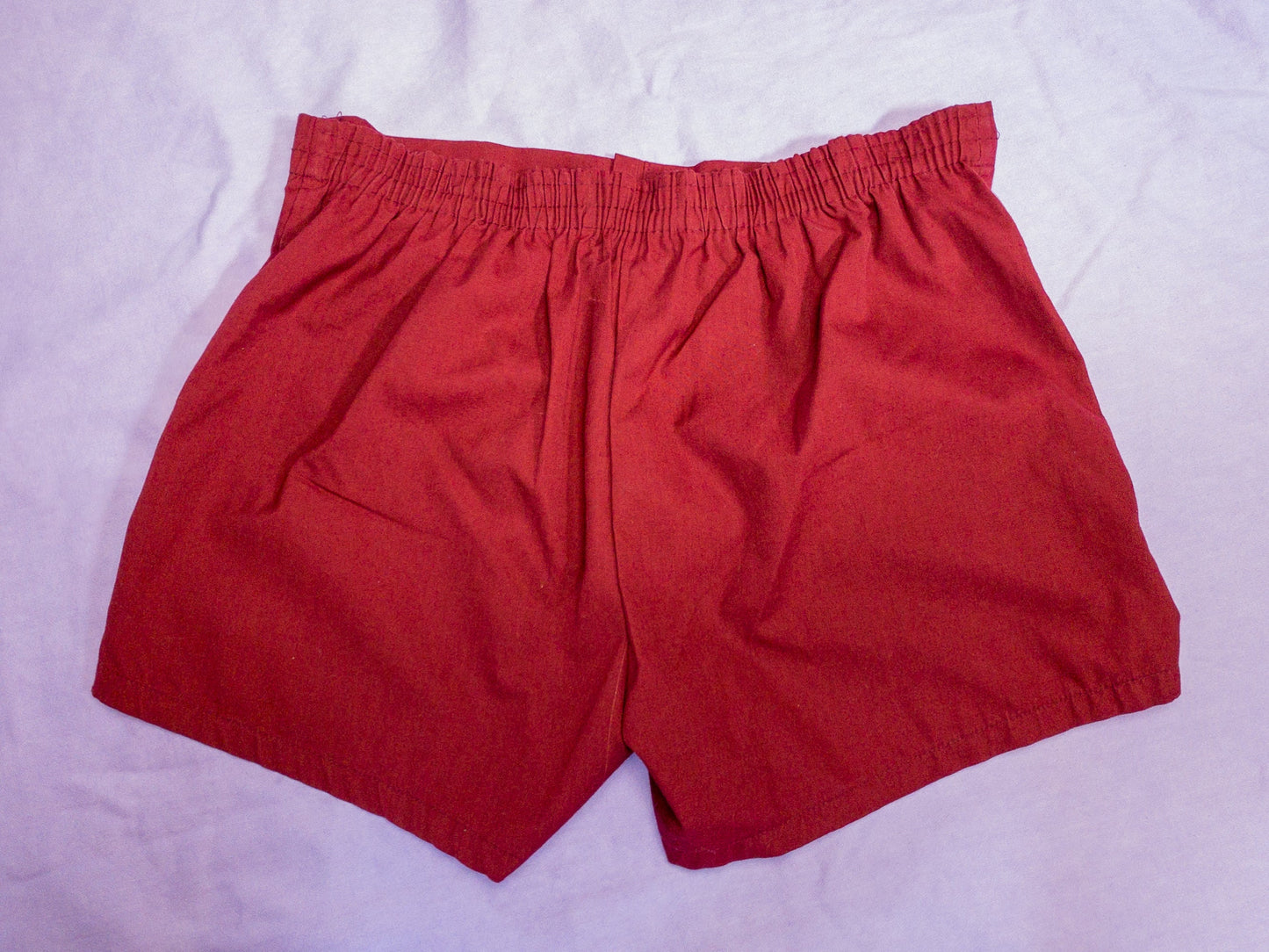 60's Maroon Swim Trunks | L/XL