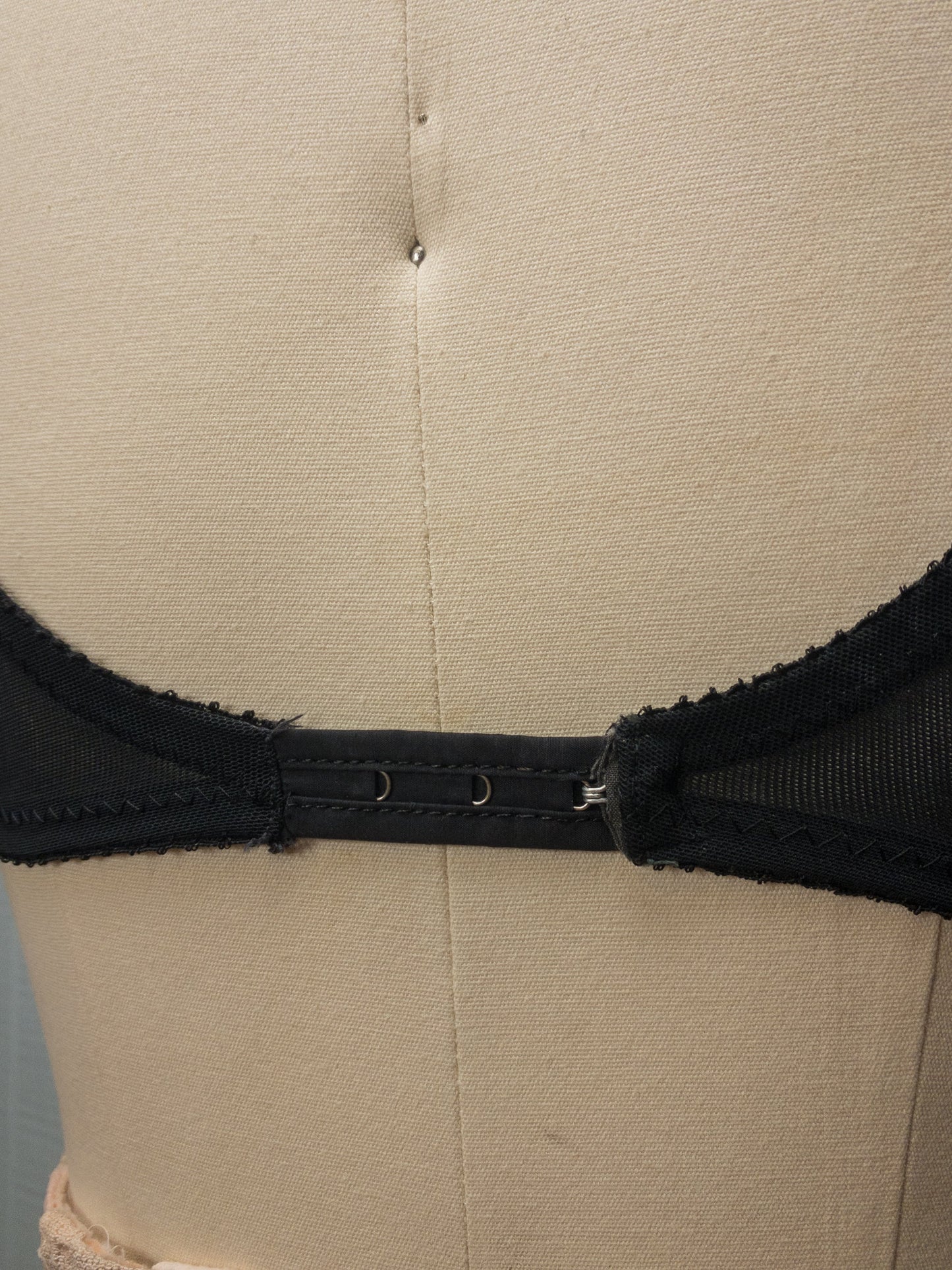 60's Black Bullet Bra | XS/S