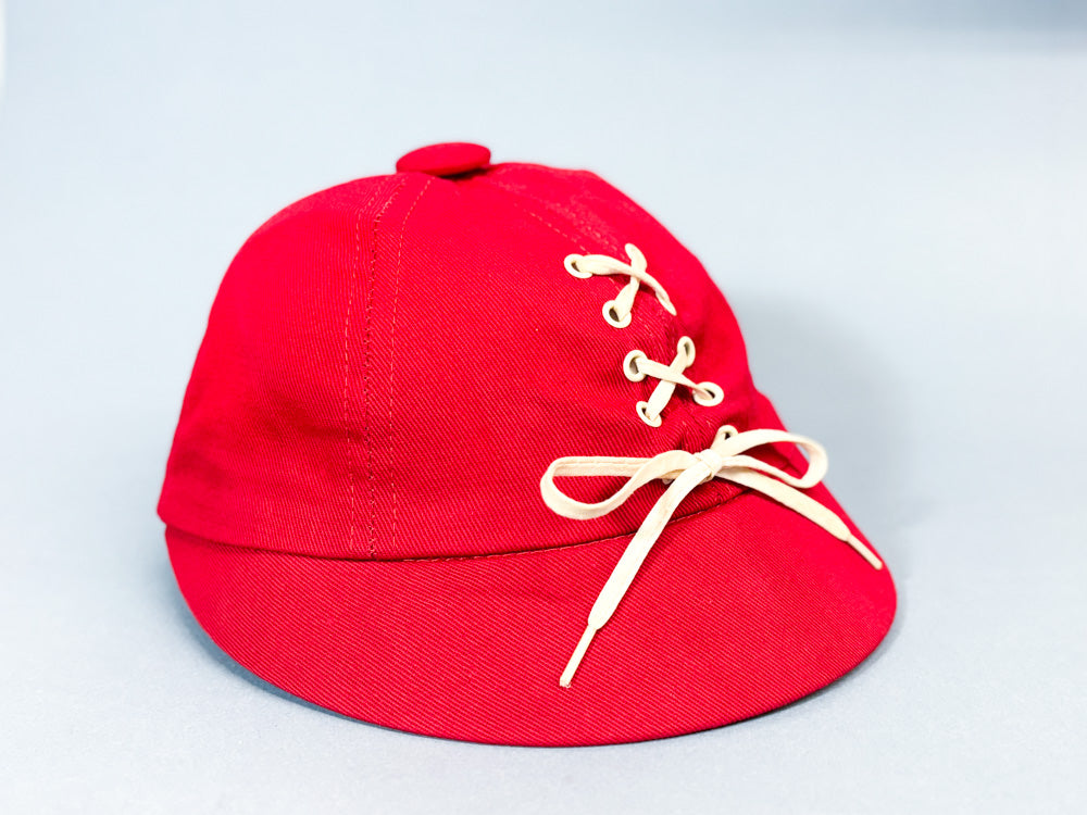 50s Mrs. Maisel Red Shoelace Sporty Baseball Cap