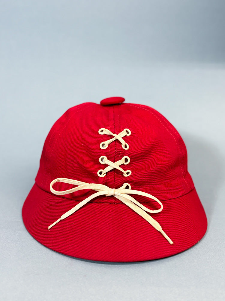 50s Mrs. Maisel Red Shoelace Sporty Baseball Cap