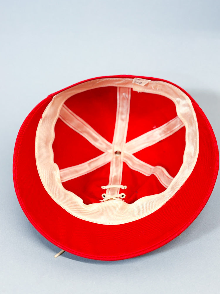 50s Mrs. Maisel Red Shoelace Sporty Baseball Cap