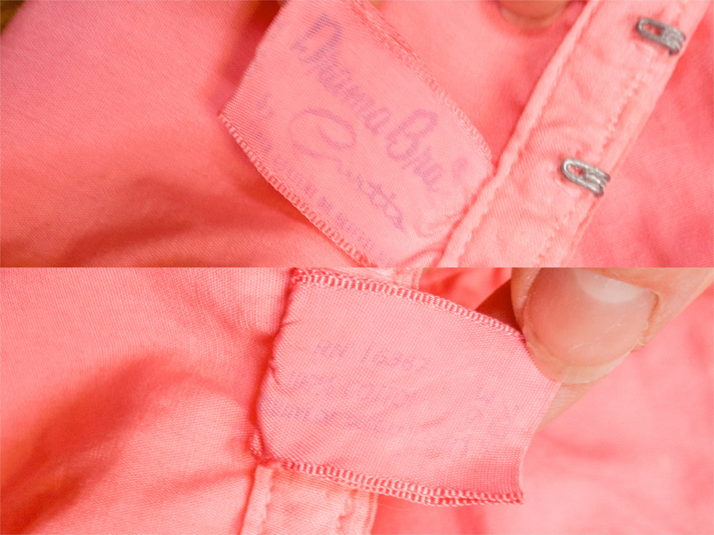 50's 60's Barbie Pink Long Line Bustier Bullet Bra