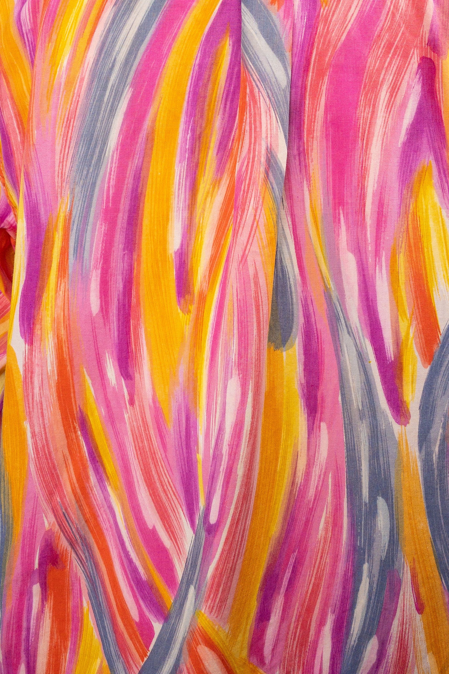 60's Painting with Rainbows Blouse | S/M