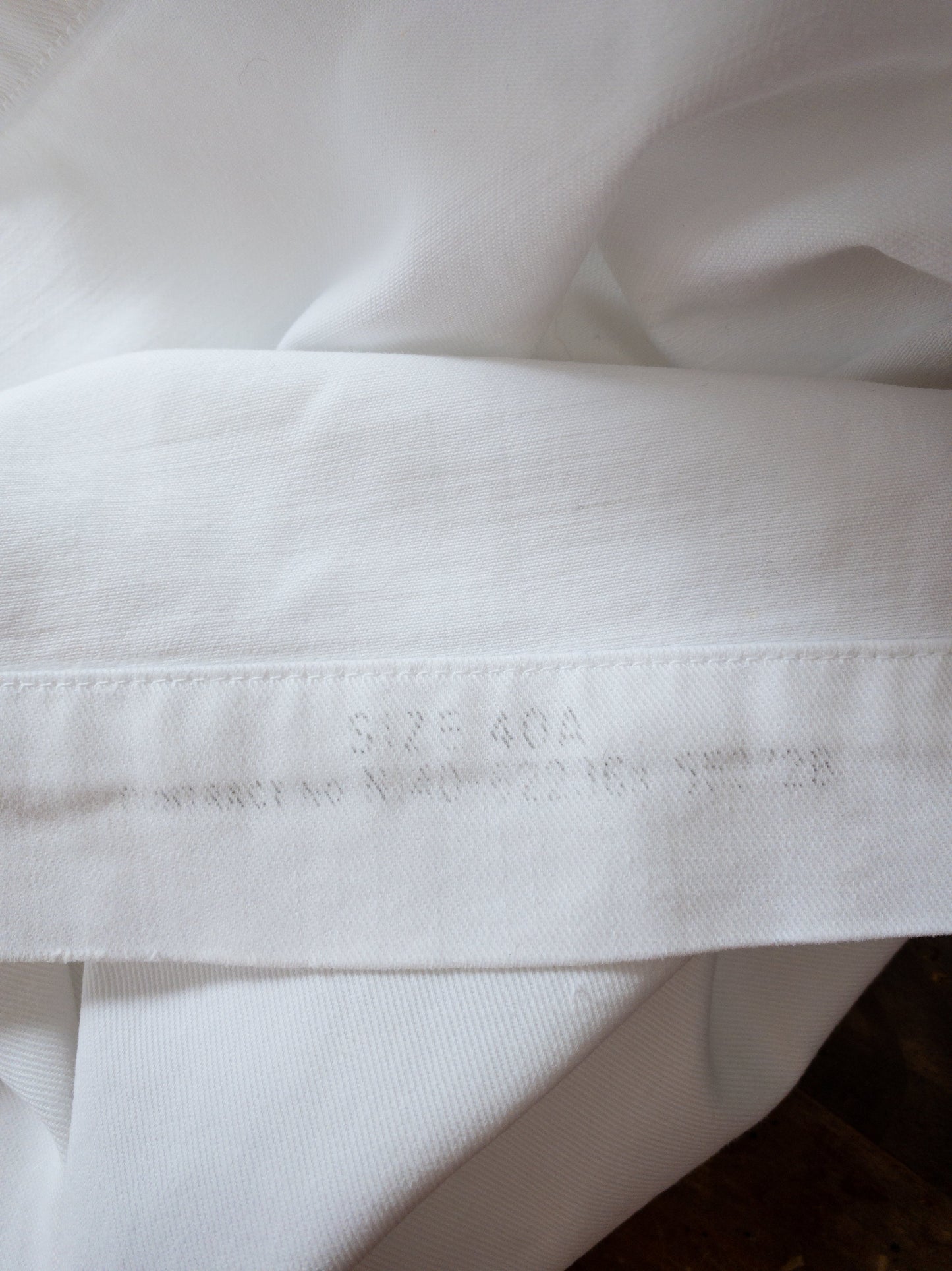 60s White Sailor Top