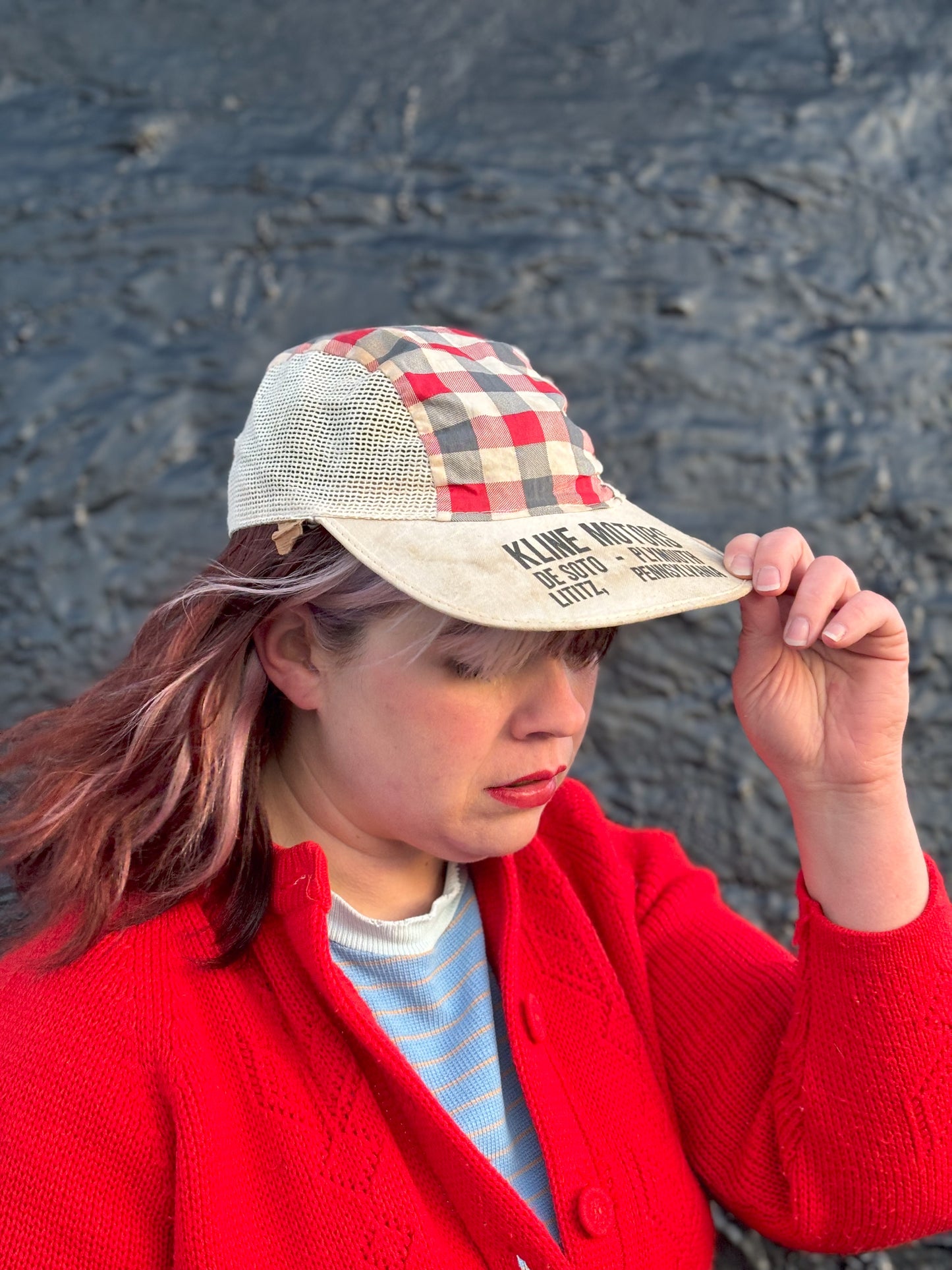 50's 60's "Marvelous Mrs. Maisel" Kline Motors Automotive Mechanic Trucker Baseball Hat