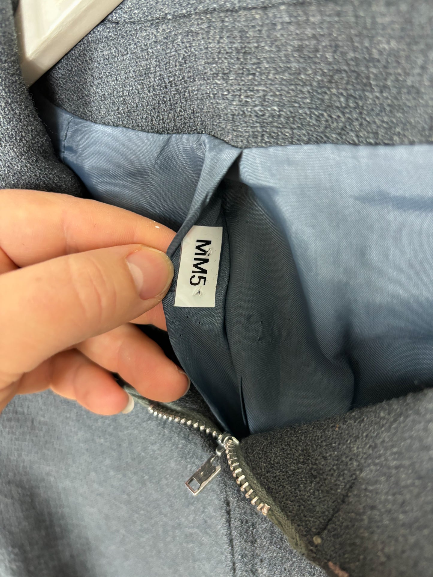 60's Mrs. Maisel Charcoal Grey Cropped Jacket | S