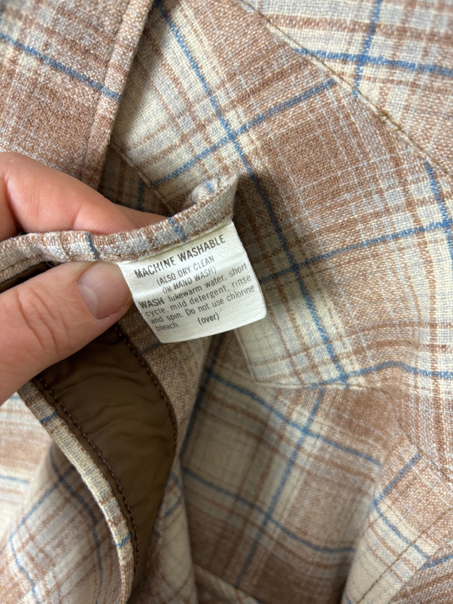 60's 70's Mrs. Maisel Pendleton Wool Flannel Western Shacket