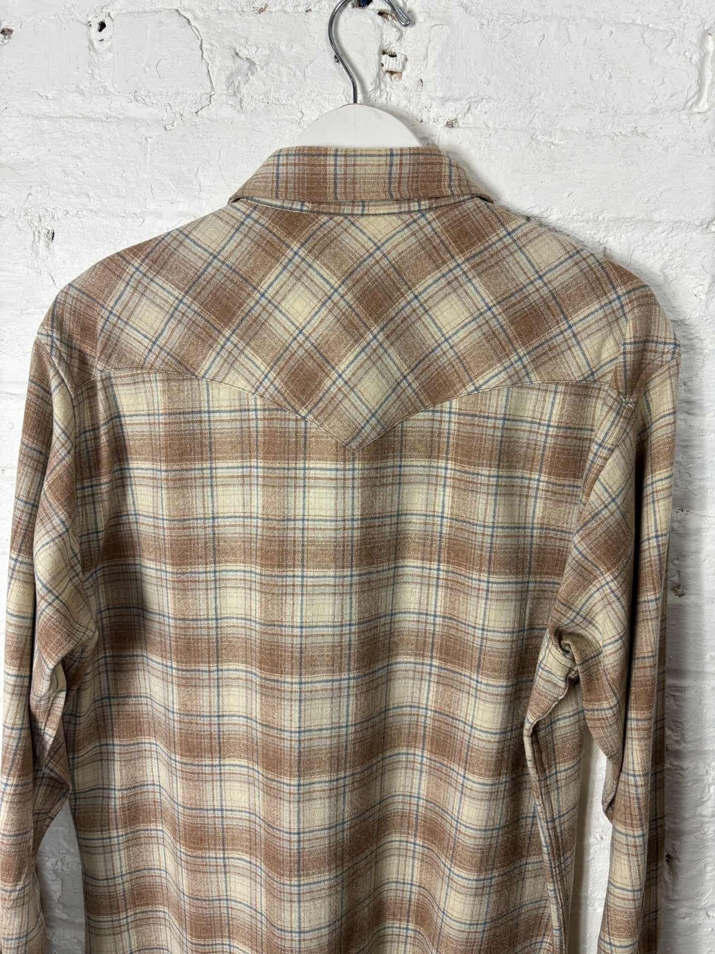 60's 70's Mrs. Maisel Pendleton Wool Flannel Western Shacket