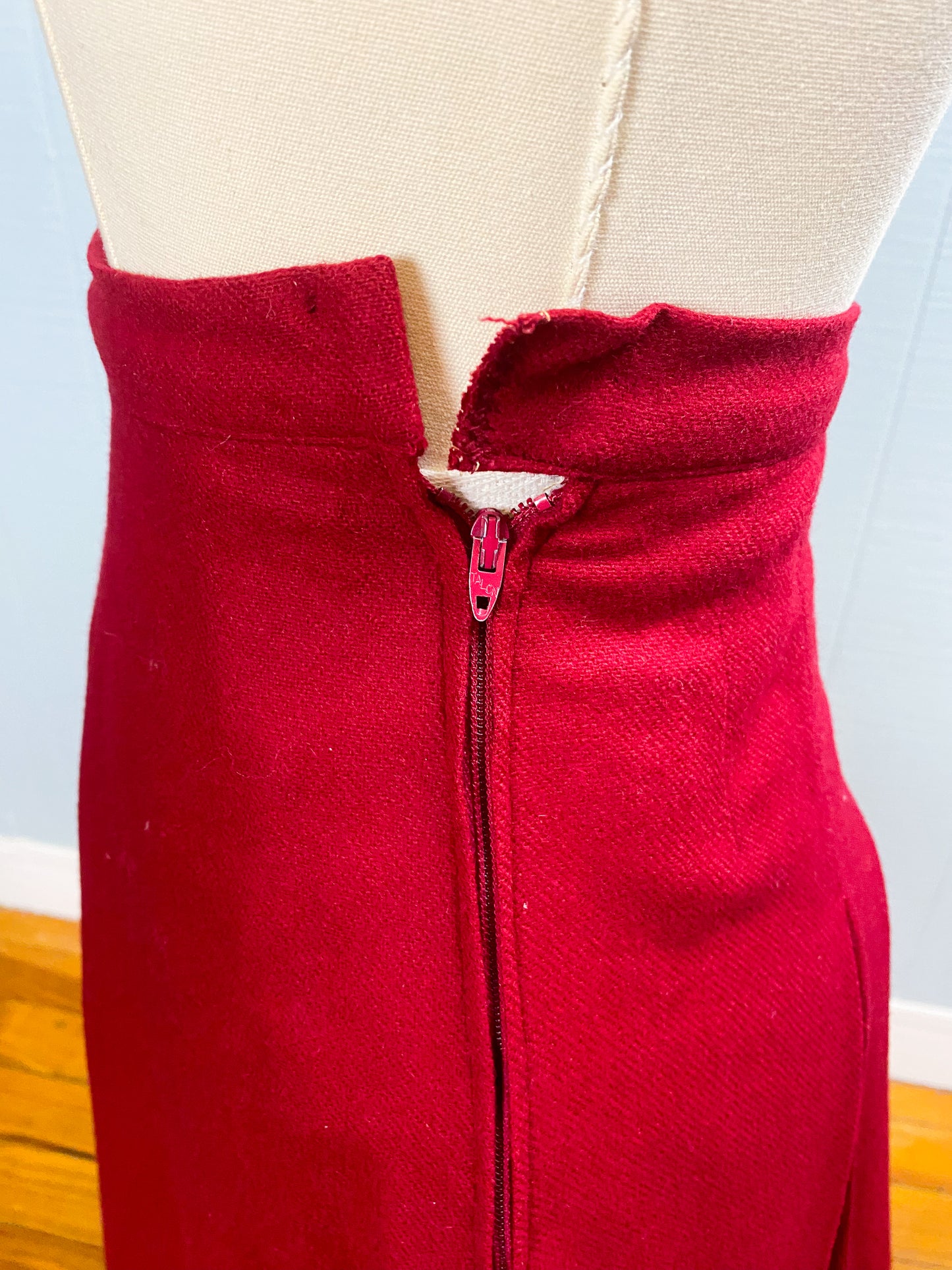 60s Red Cheerleading Uniform