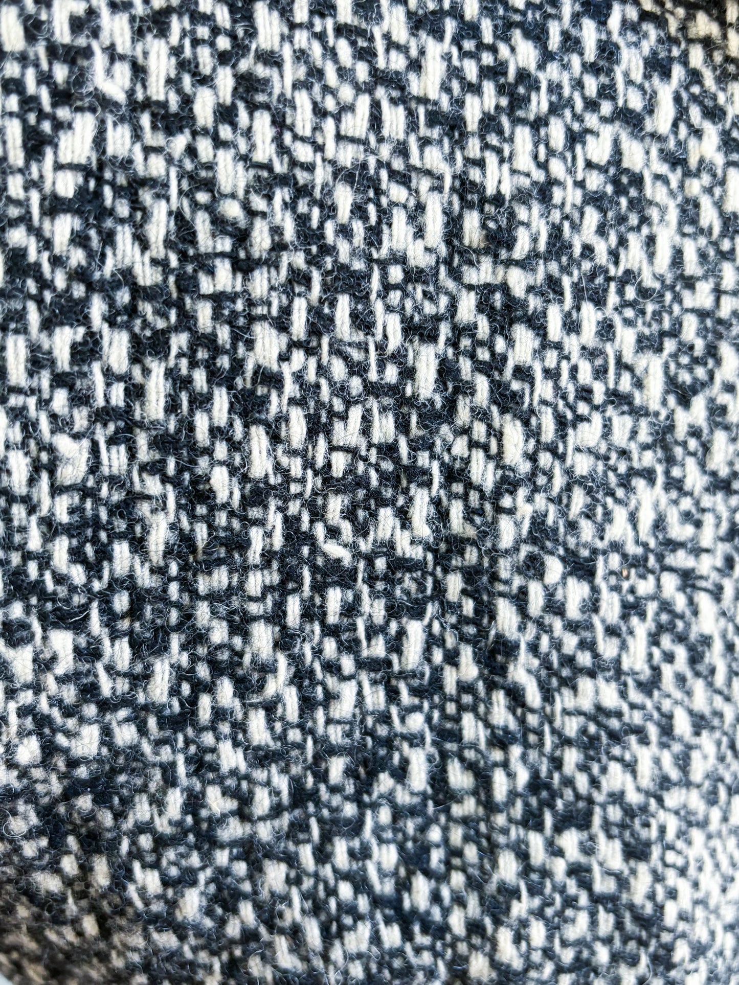50's 60's Bows & Tweed Black & White Skirt Set | Lord & Taylor | W: 26"