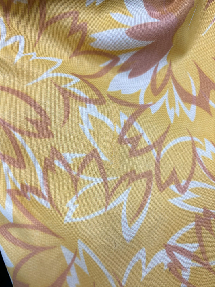 60s Mrs. Maisel Yellow Wild Daisy Dress | S/M