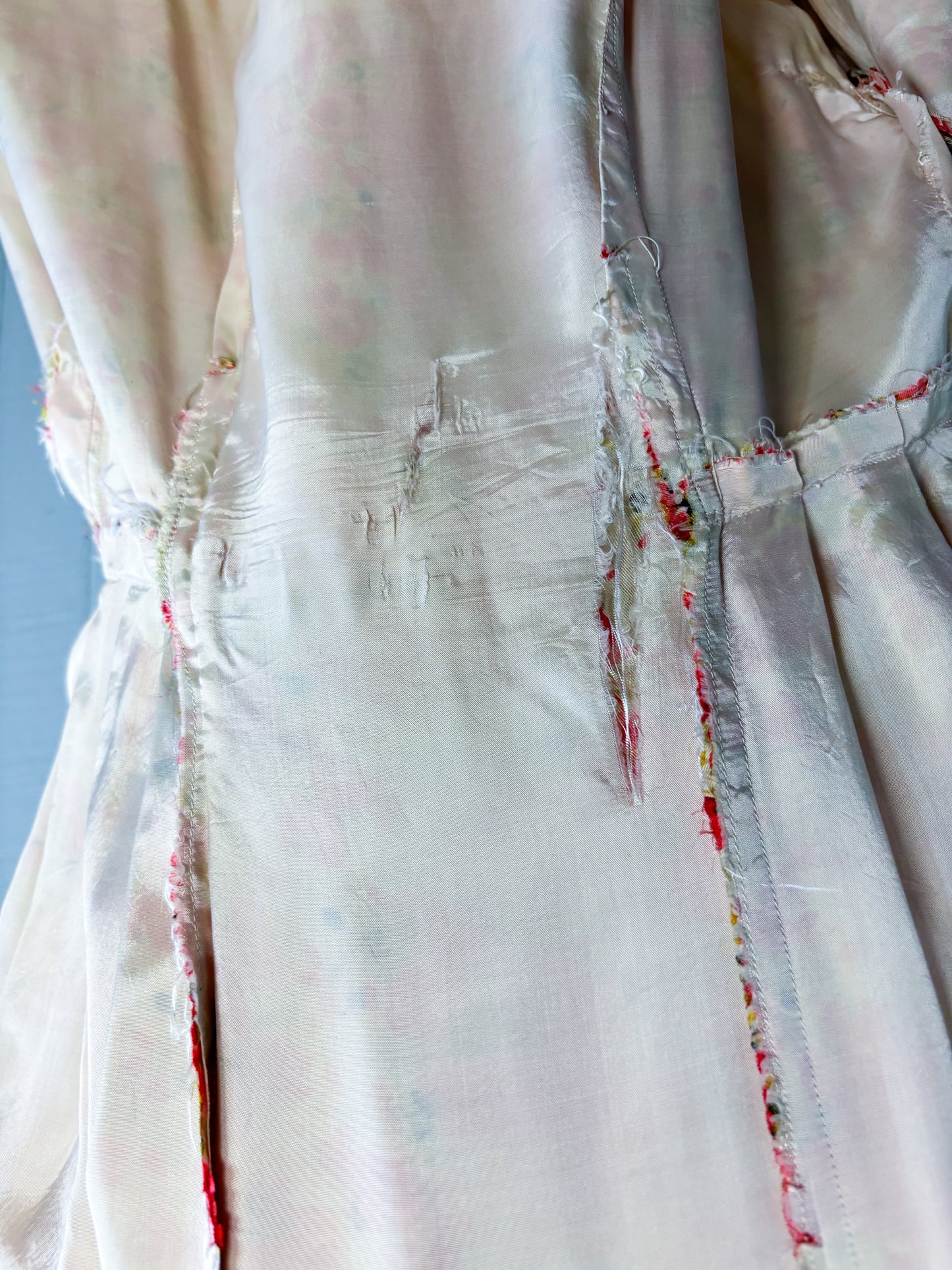 50's 60's Mrs Maisel Red Roses in Bloom Cocktail Dress | S/M