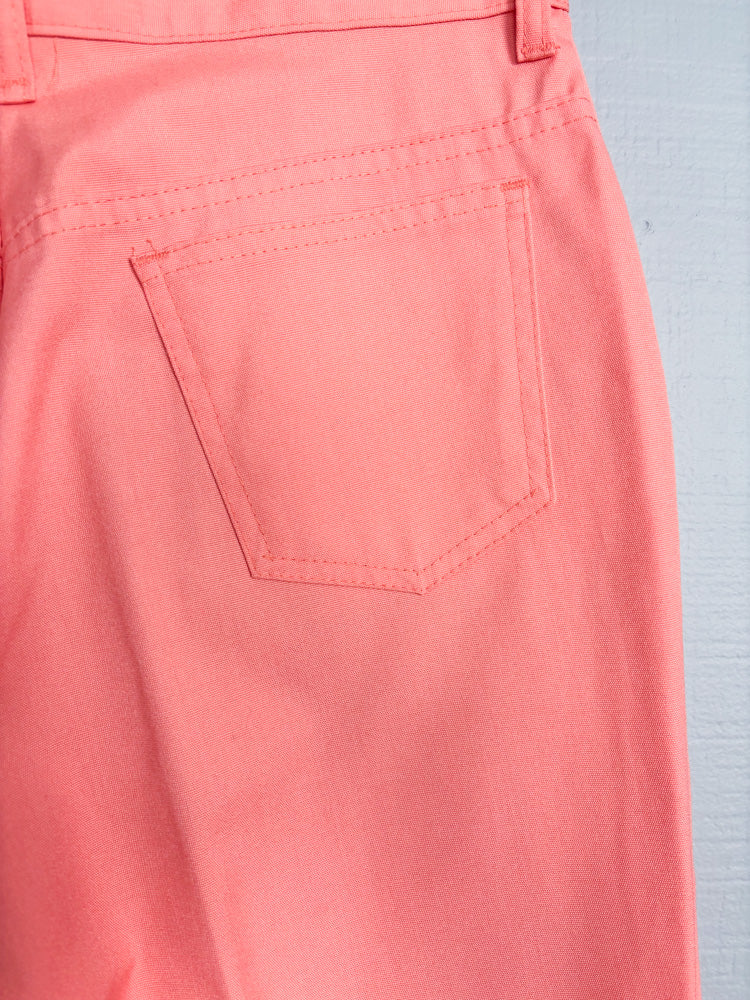 70's Levi's For Me Salmon Pink Boot Cut Pants