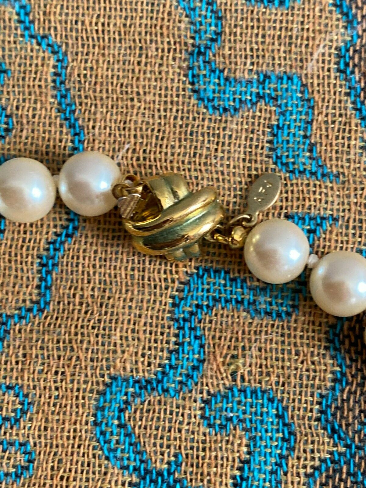 Knotted Pearl Strand Necklace