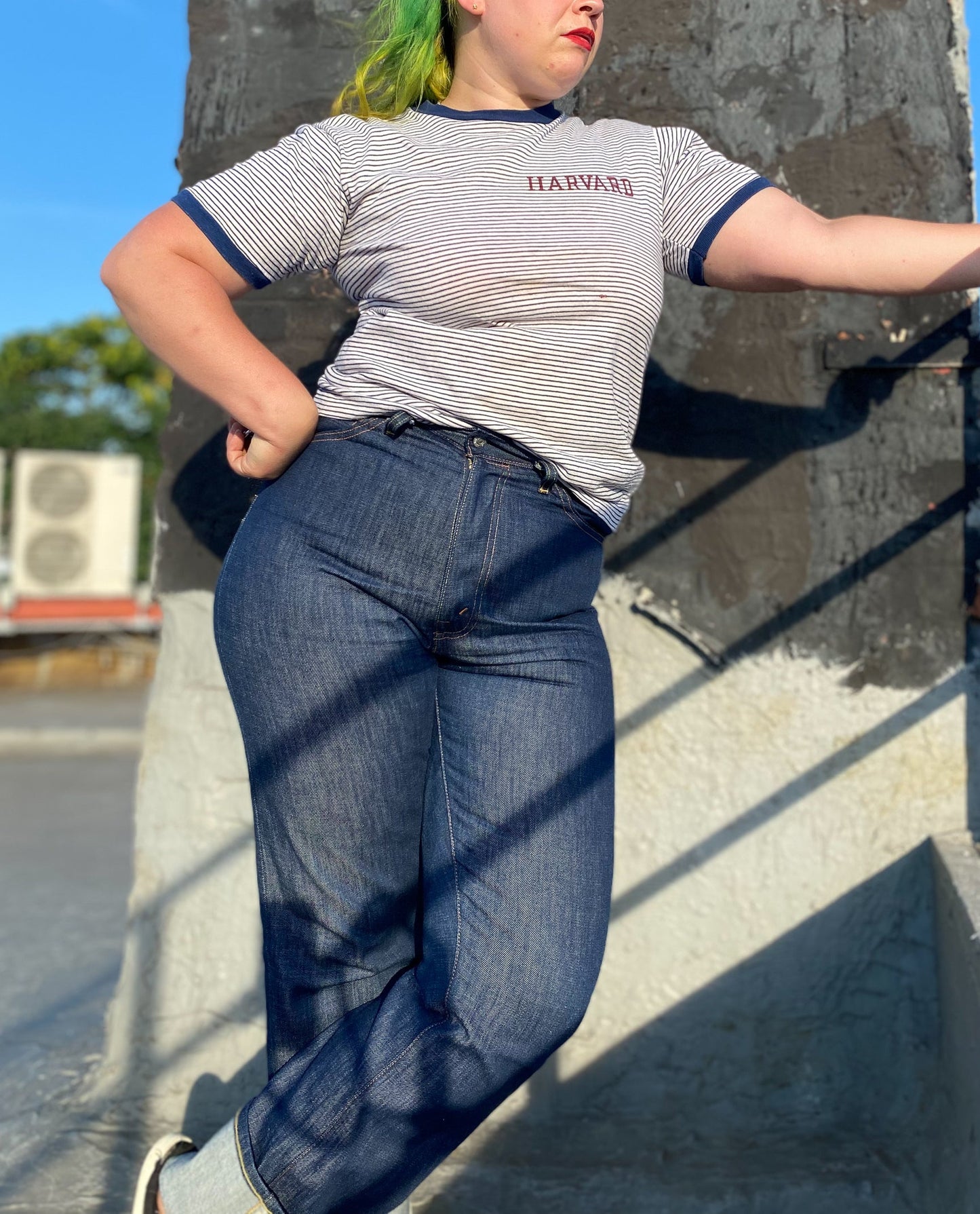 60's Harvard Stripe Champion Ringer Tee