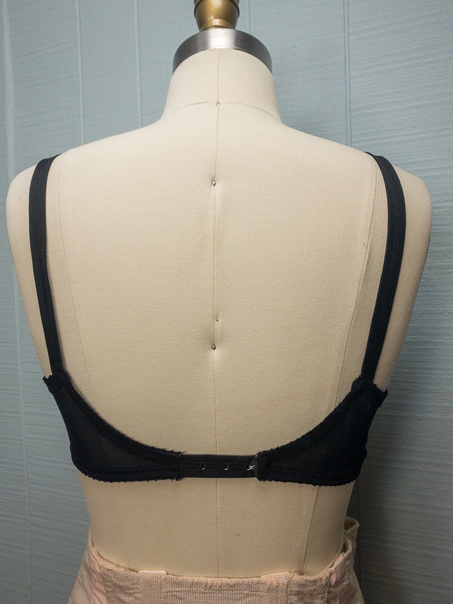 60's Black Bullet Bra | XS/S