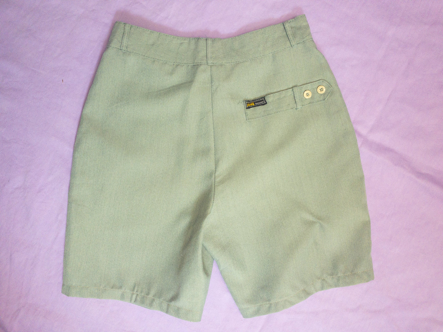 70's Seafoam Green Short | 24"