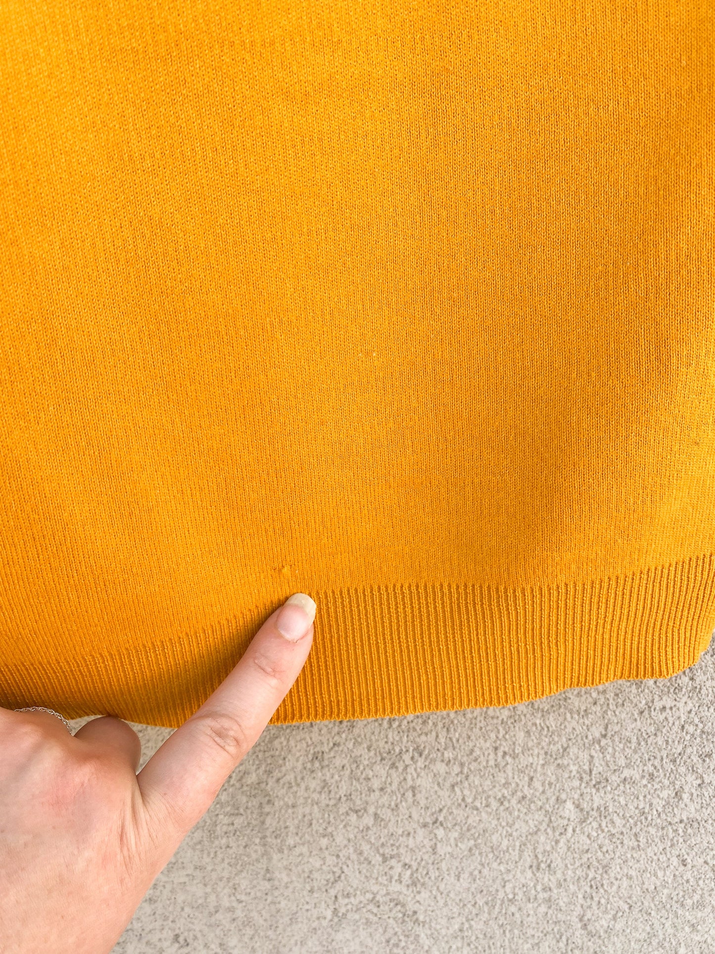 60's Mustard Mockneck