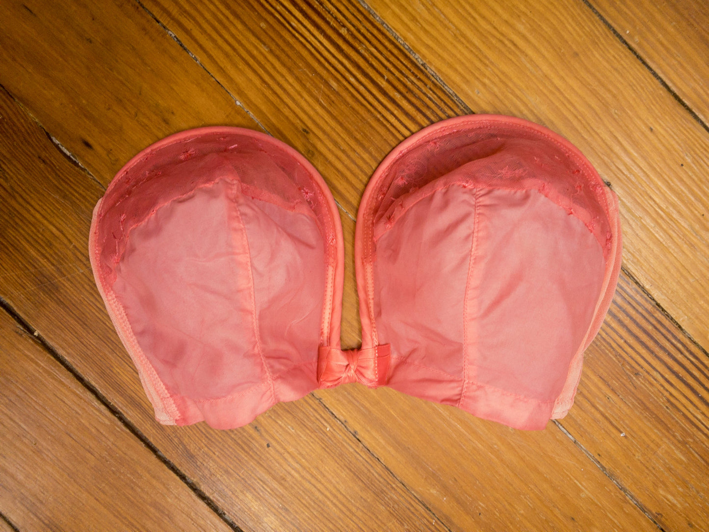 50's Barbie Pink Strapless Bullet Bra