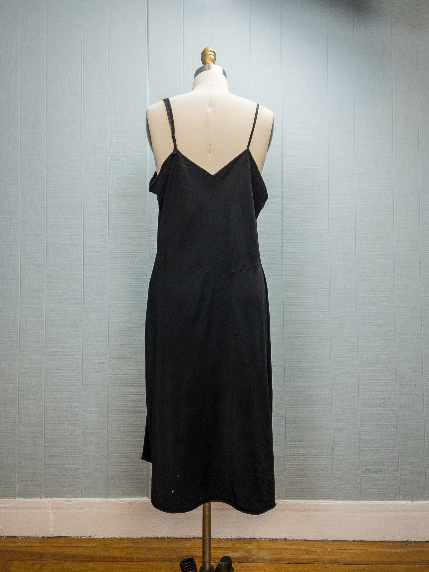 40's 50's Black Slip | L/XL