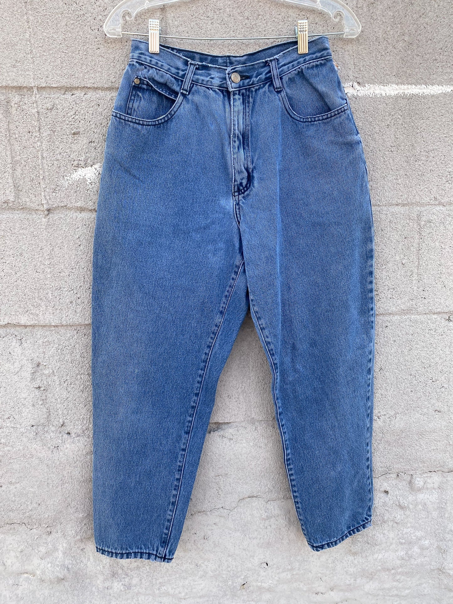 80's 90's Gitano Mid Blue Jeans | 27" x 25"