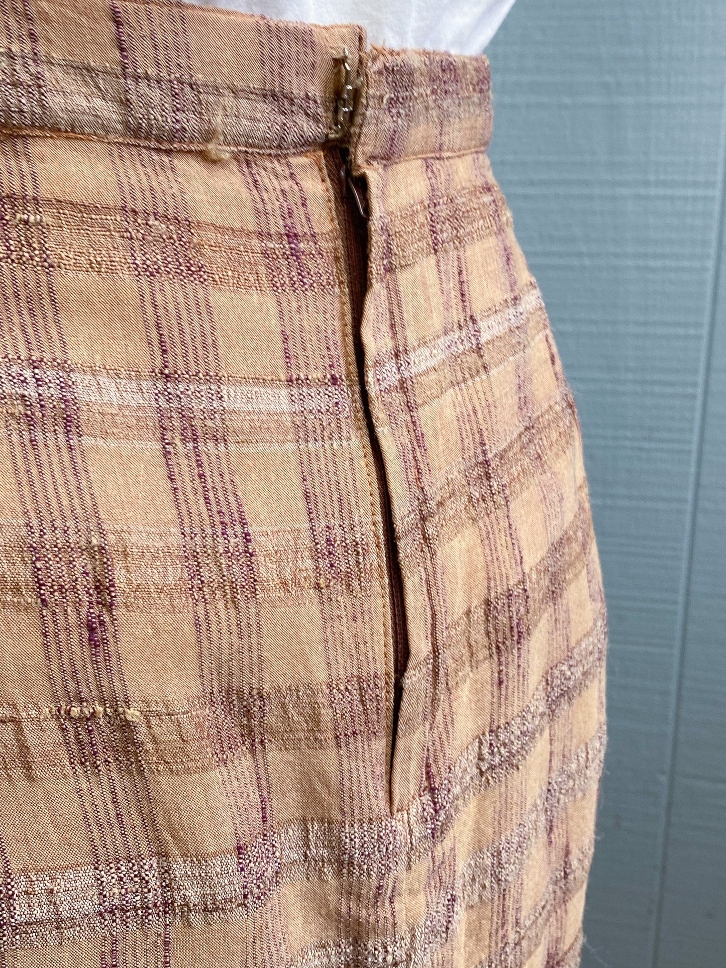 90's Preppy Plaid Mini Skirt | XS/S