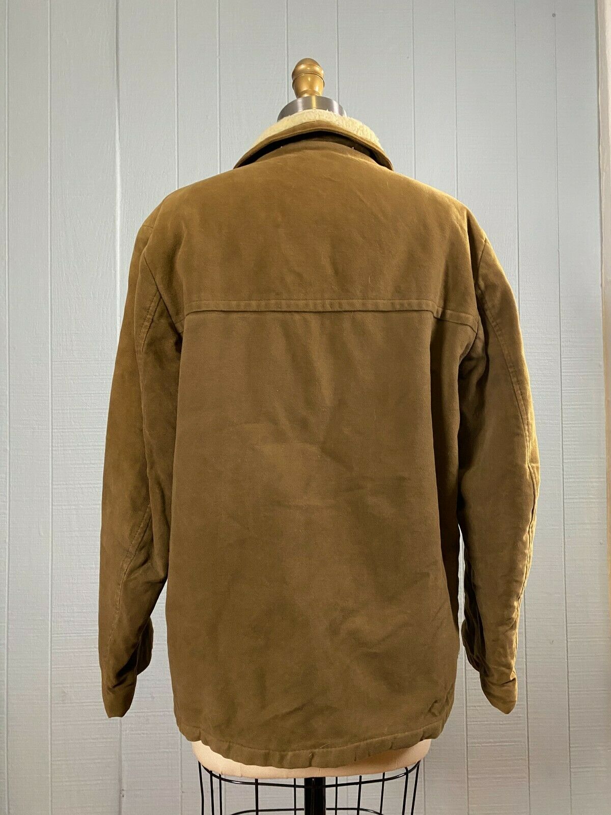 60s 70s Brown Sherpa Jacket