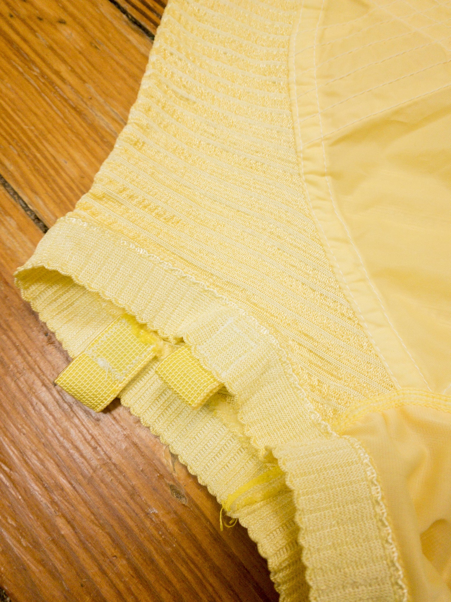 60's Yellow Crinkle Panty Girdle