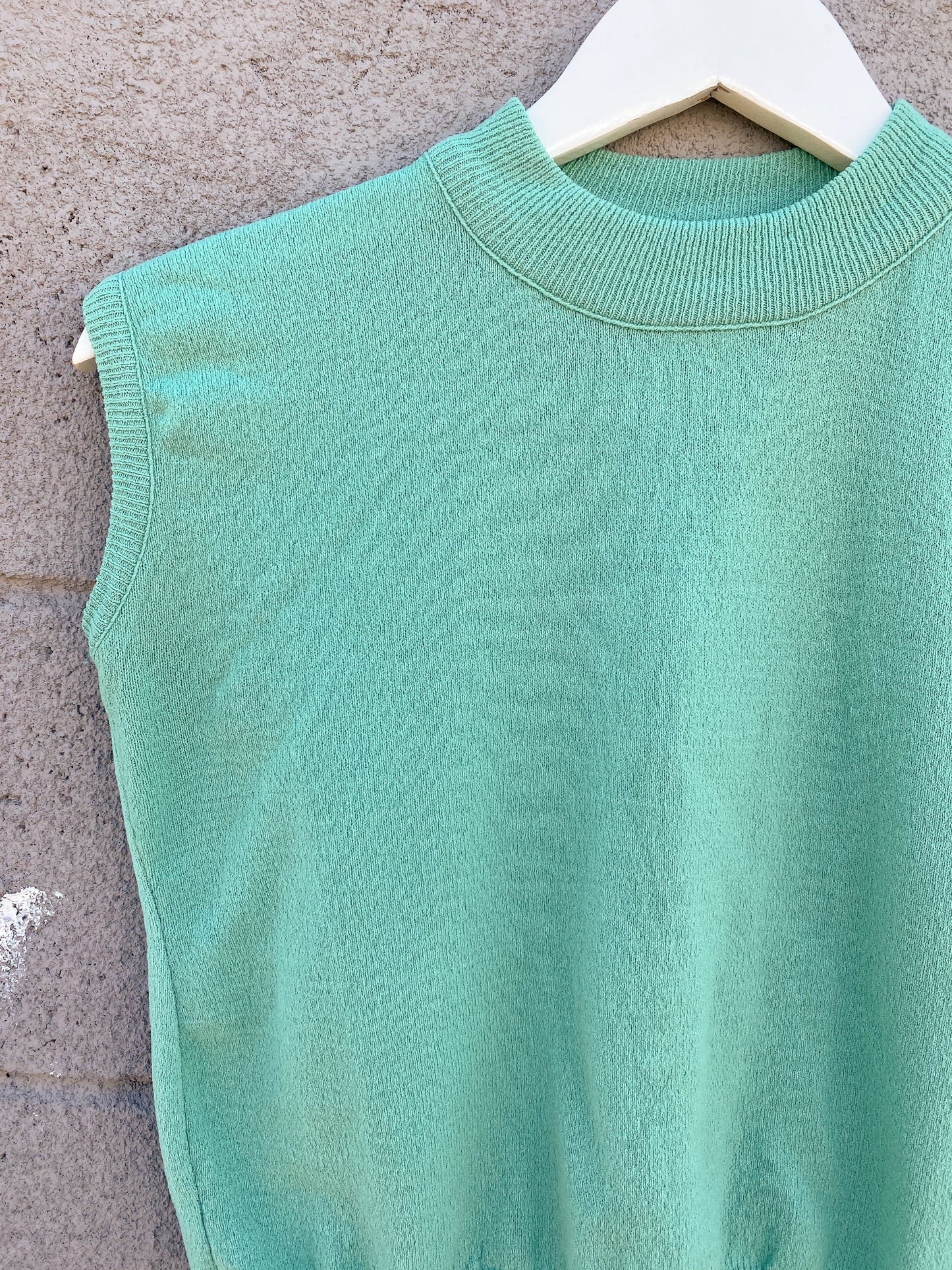 60's Mint Mockneck | M/L