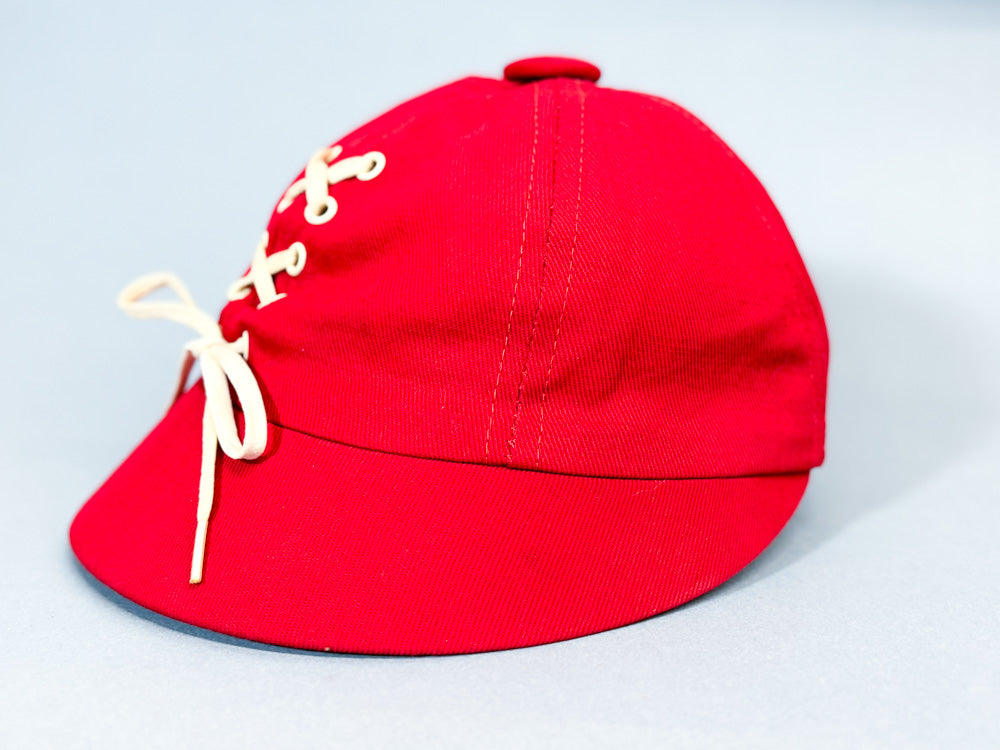 50s Mrs. Maisel Red Shoelace Sporty Baseball Cap