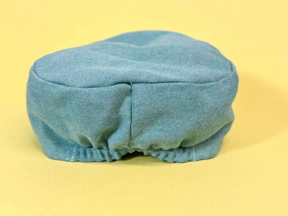 50s Mrs. Maisel Chambray Blue Work Cadet Hat