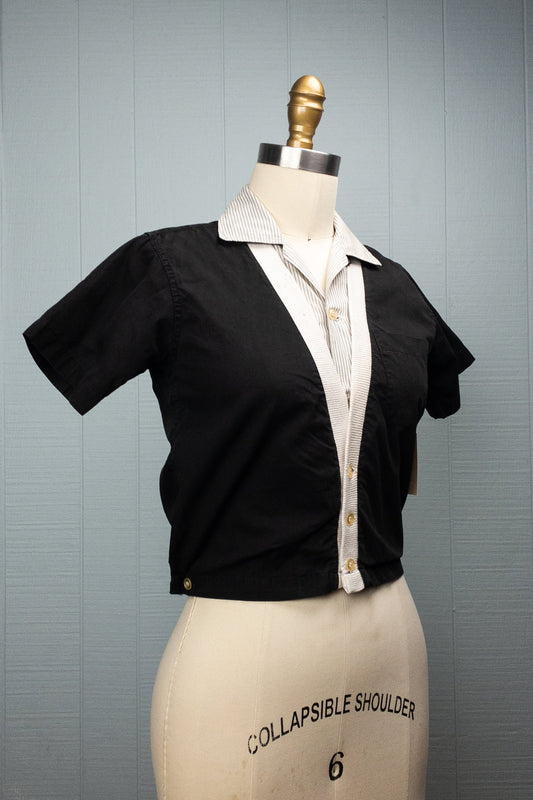 50's Rockabilly 2 in 1 Shirt | XXS/XS