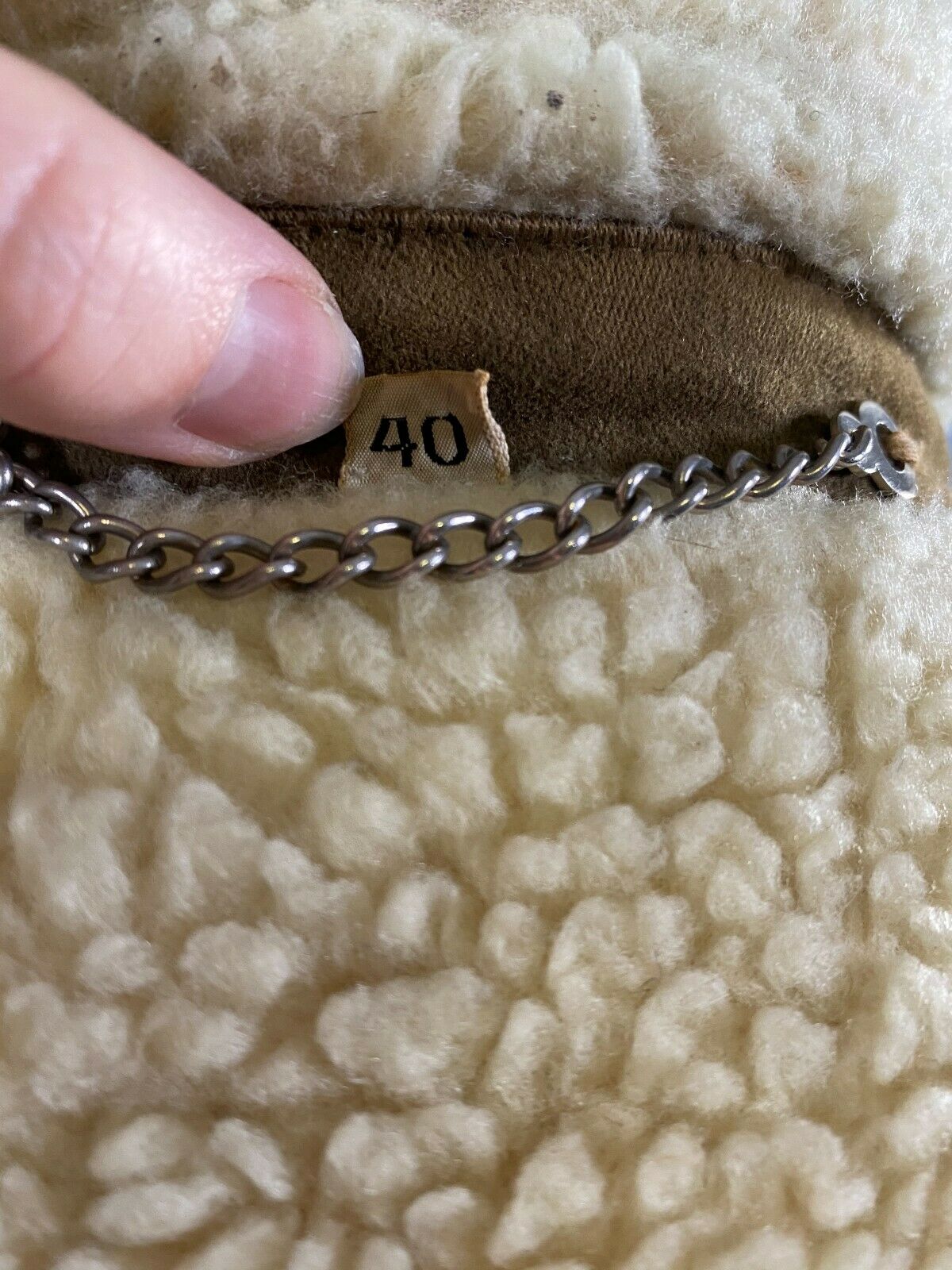 60s 70s Brown Sherpa Jacket