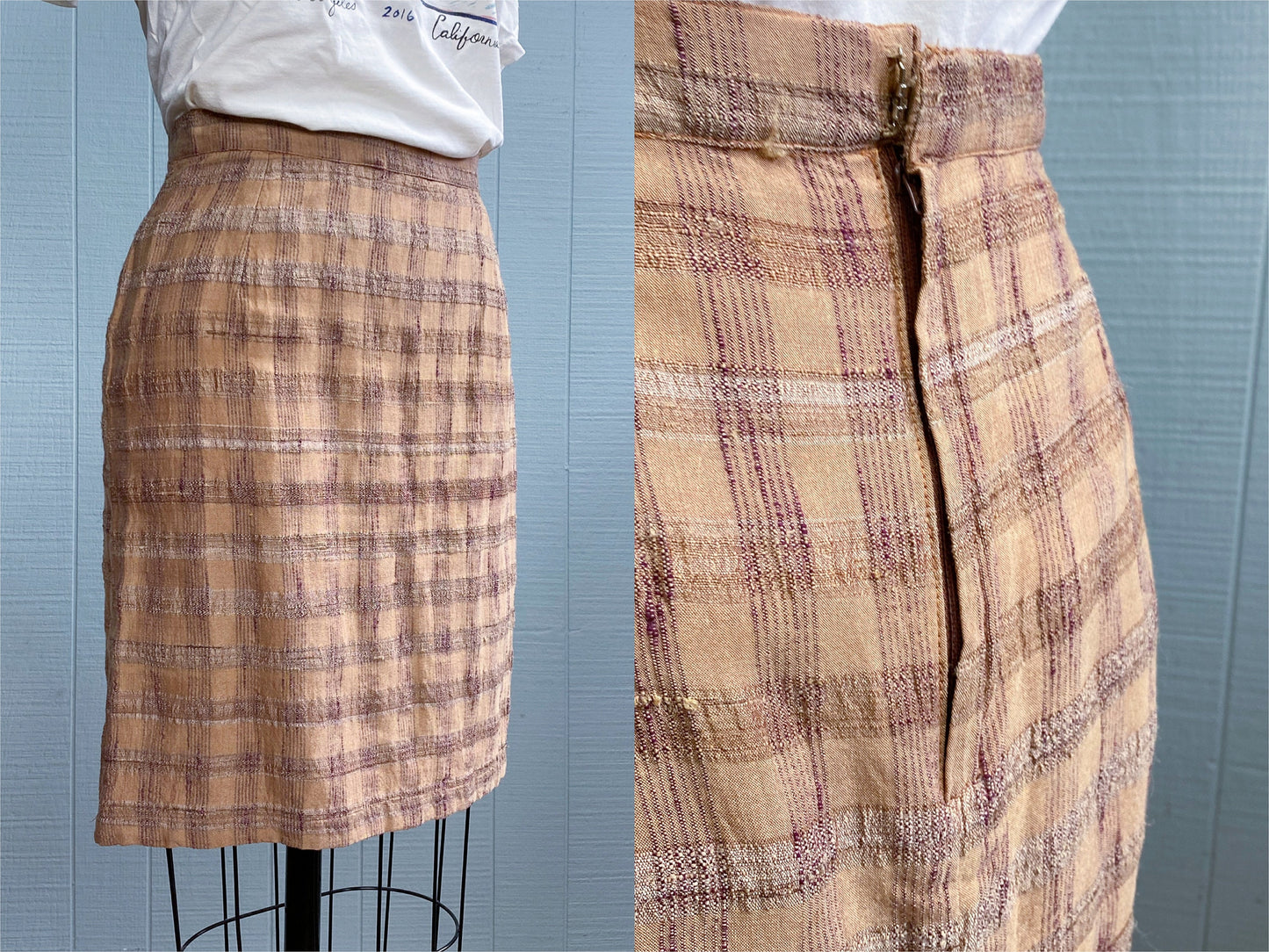 90's Preppy Plaid Mini Skirt | XS/S