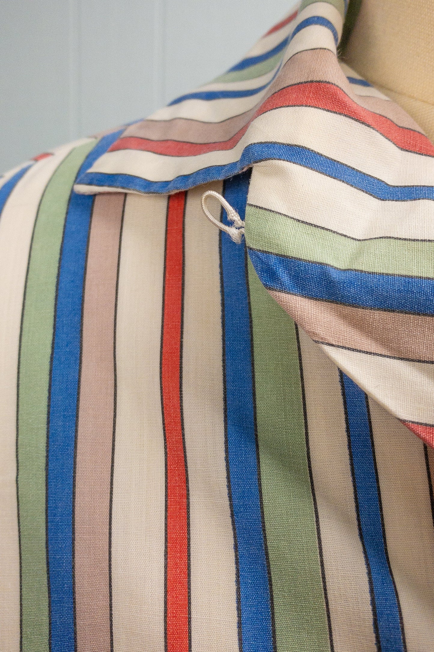50's Striped Lucy Button Shirt | S/M