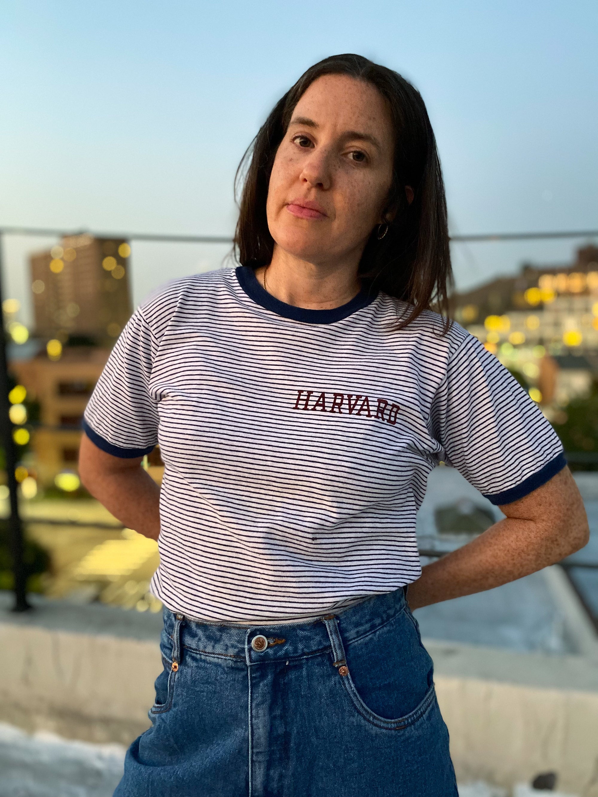 60's Harvard Stripe Champion Ringer Tee