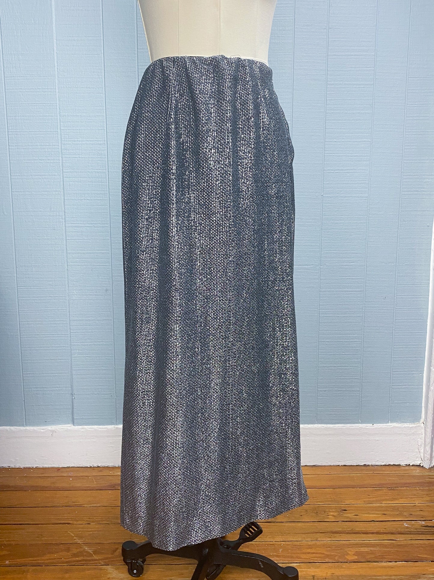 60's/70's Silver Lurex Mockneck Set