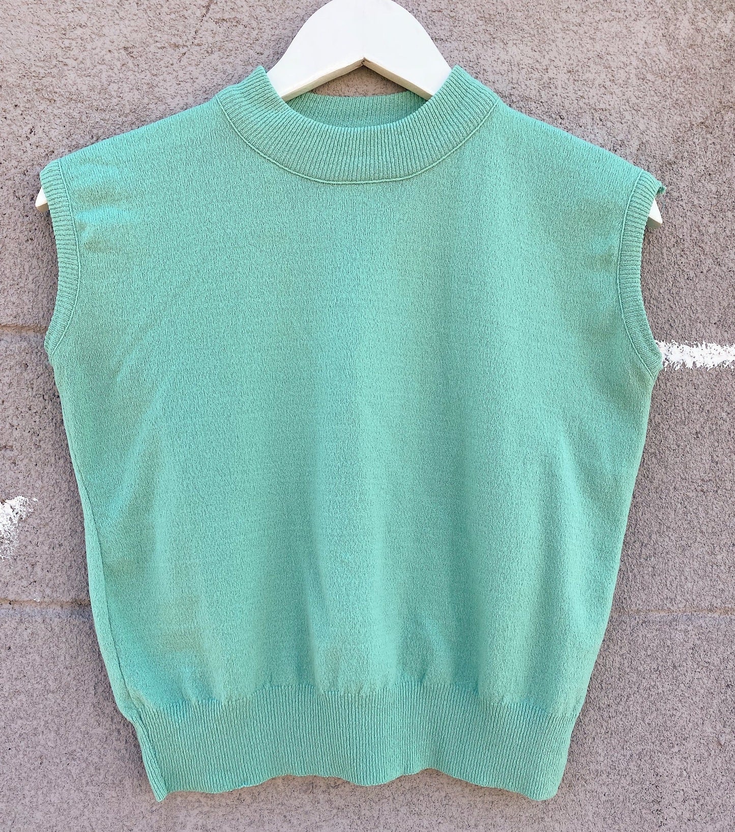 60's Mint Mockneck | M/L